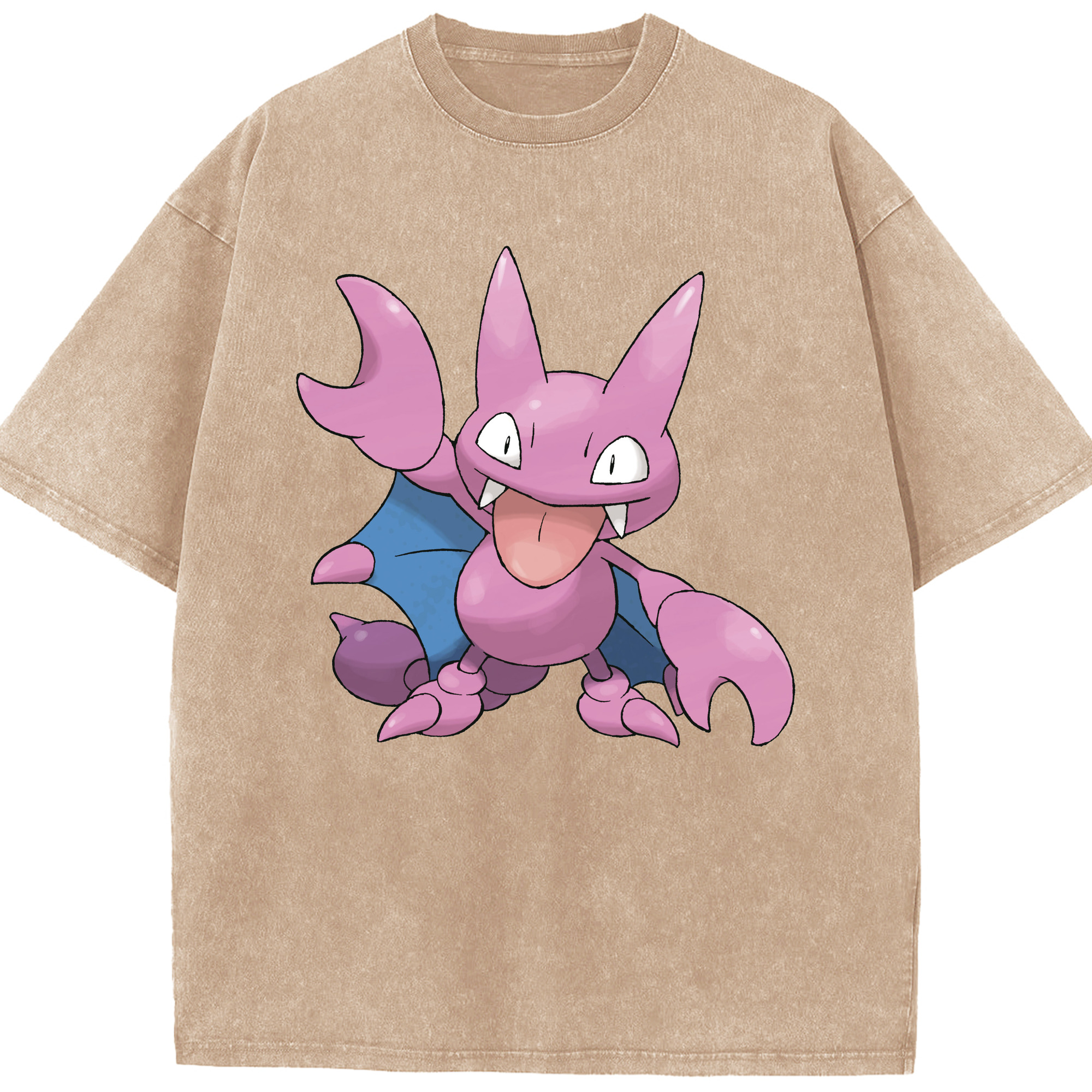 （画像用） ポケットモンスター Pokémon 綿100% ヴィンテージ風 半袖Tシャツ（フロントプリント）