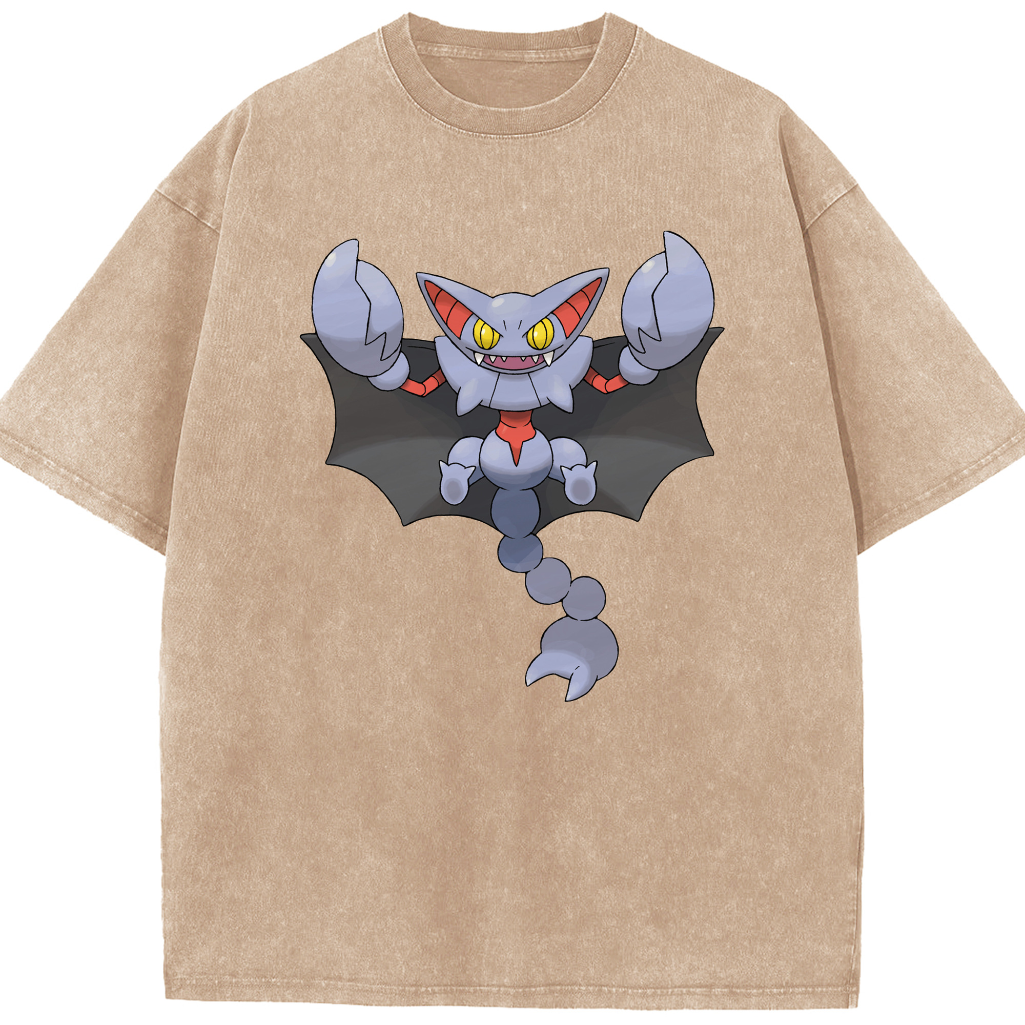 （画像用） ポケットモンスター Pokémon 綿100% ヴィンテージ風 半袖Tシャツ（フロントプリント）