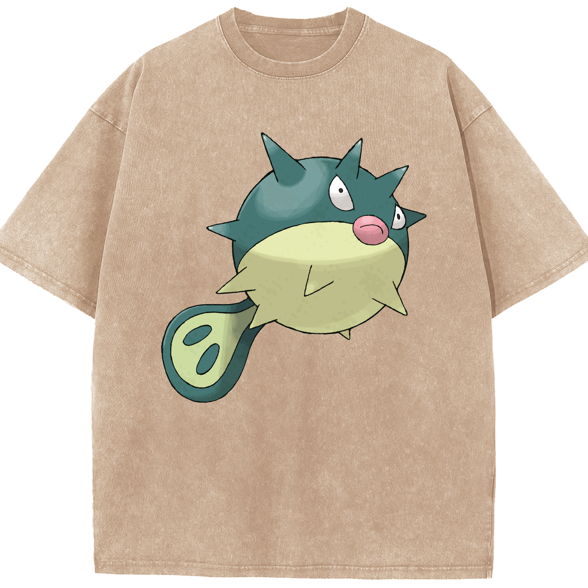 （画像用） ポケットモンスター Pokémon 綿100% ヴィンテージ風 半袖Tシャツ（フロントプリント）