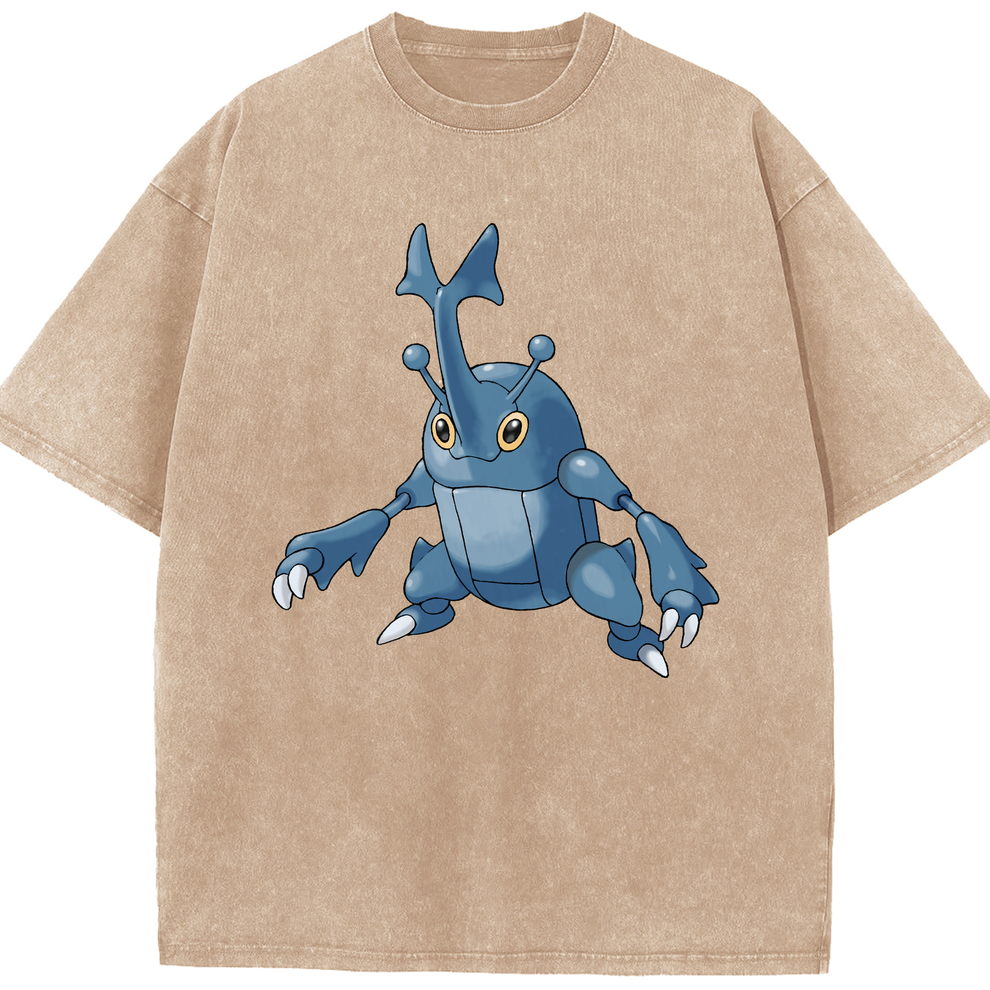 （画像用） ポケットモンスター Pokémon 綿100% ヴィンテージ風 半袖Tシャツ（フロントプリント）
