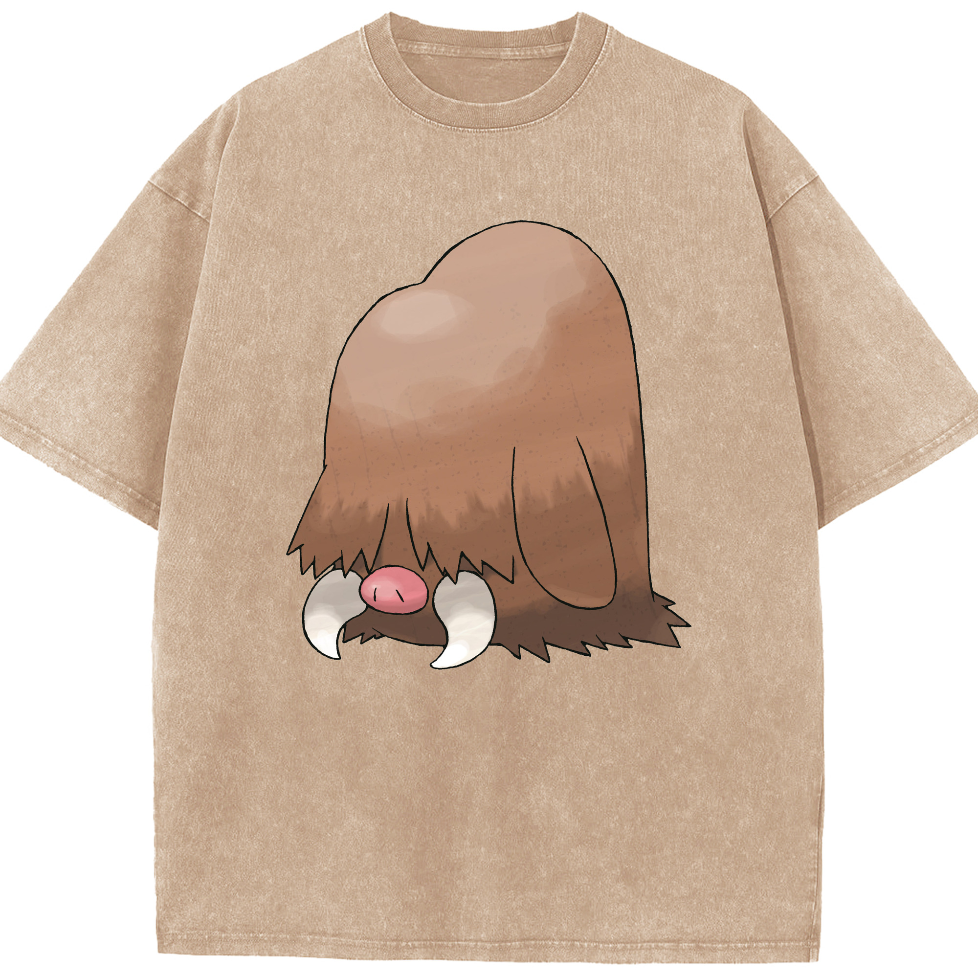 （画像用） ポケットモンスター Pokémon 綿100% ヴィンテージ風 半袖Tシャツ（フロントプリント）