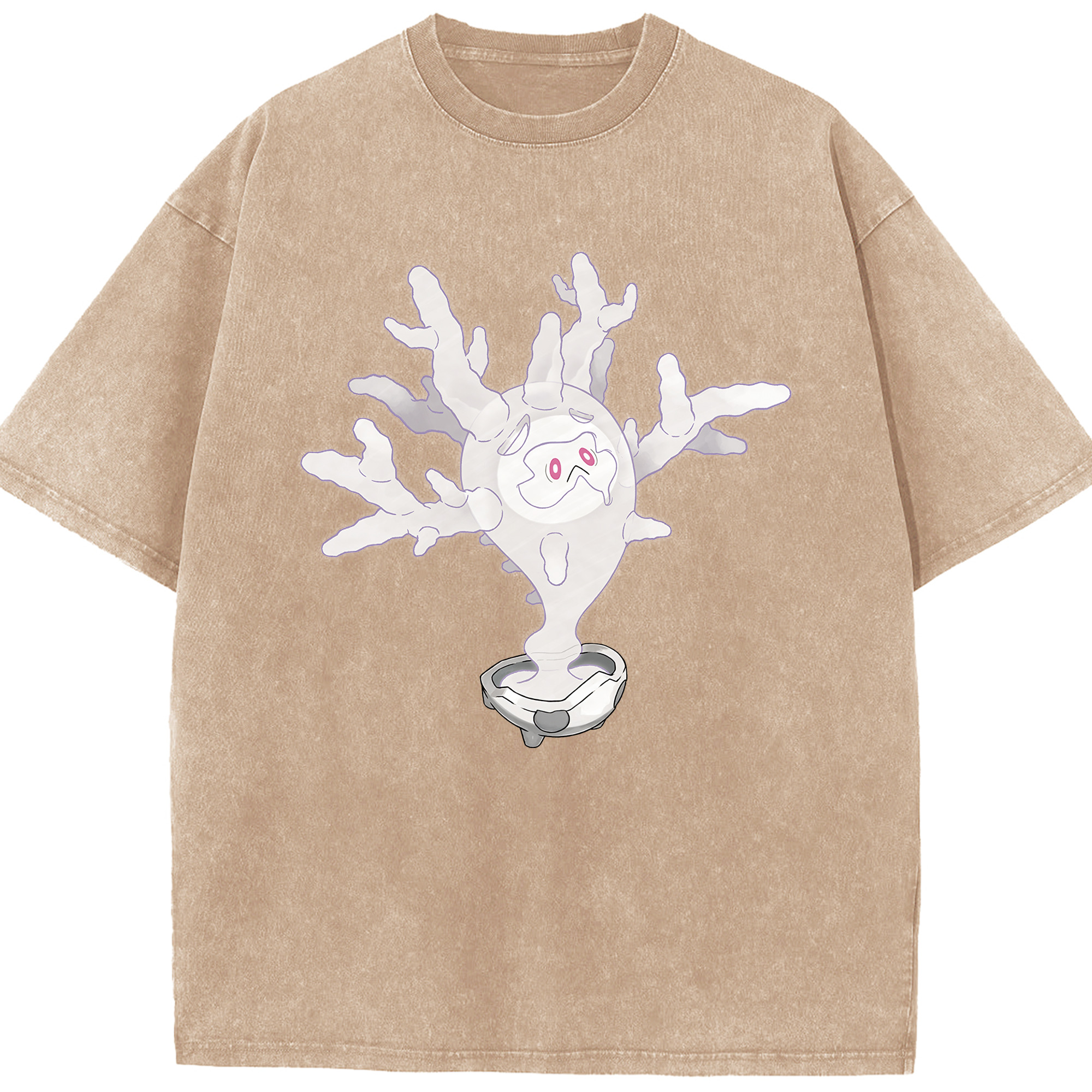 （画像用） ポケットモンスター Pokémon 綿100% ヴィンテージ風 半袖Tシャツ（フロントプリント）