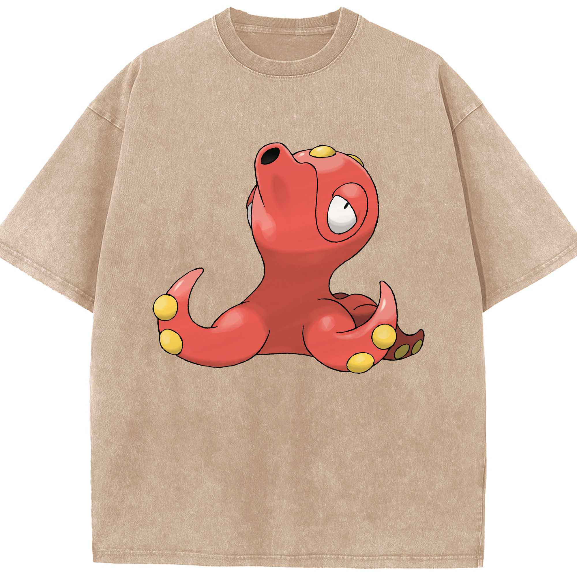 （画像用） ポケットモンスター Pokémon 綿100% ヴィンテージ風 半袖Tシャツ（フロントプリント）