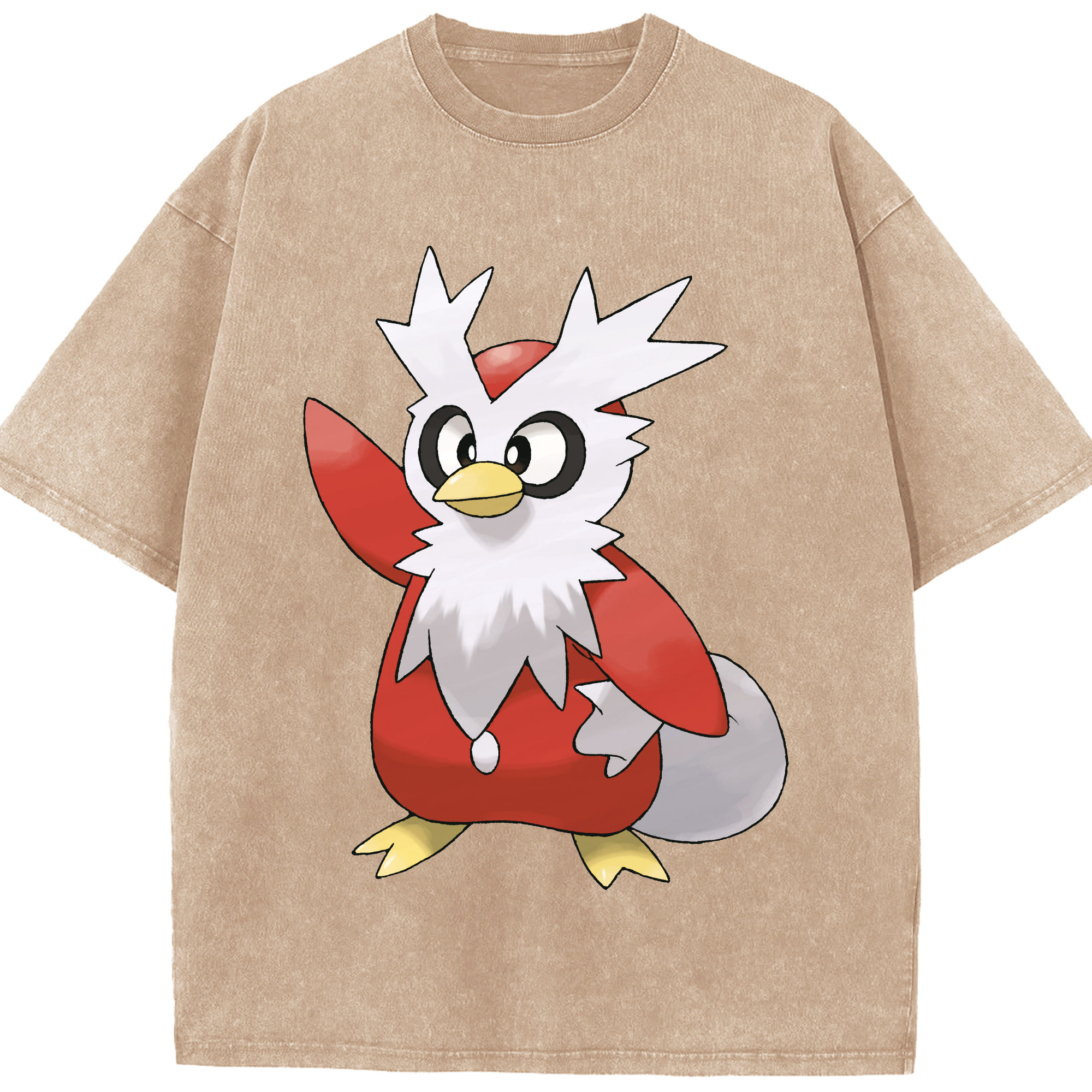 （画像用） ポケットモンスター Pokémon 綿100% ヴィンテージ風 半袖Tシャツ（フロントプリント）