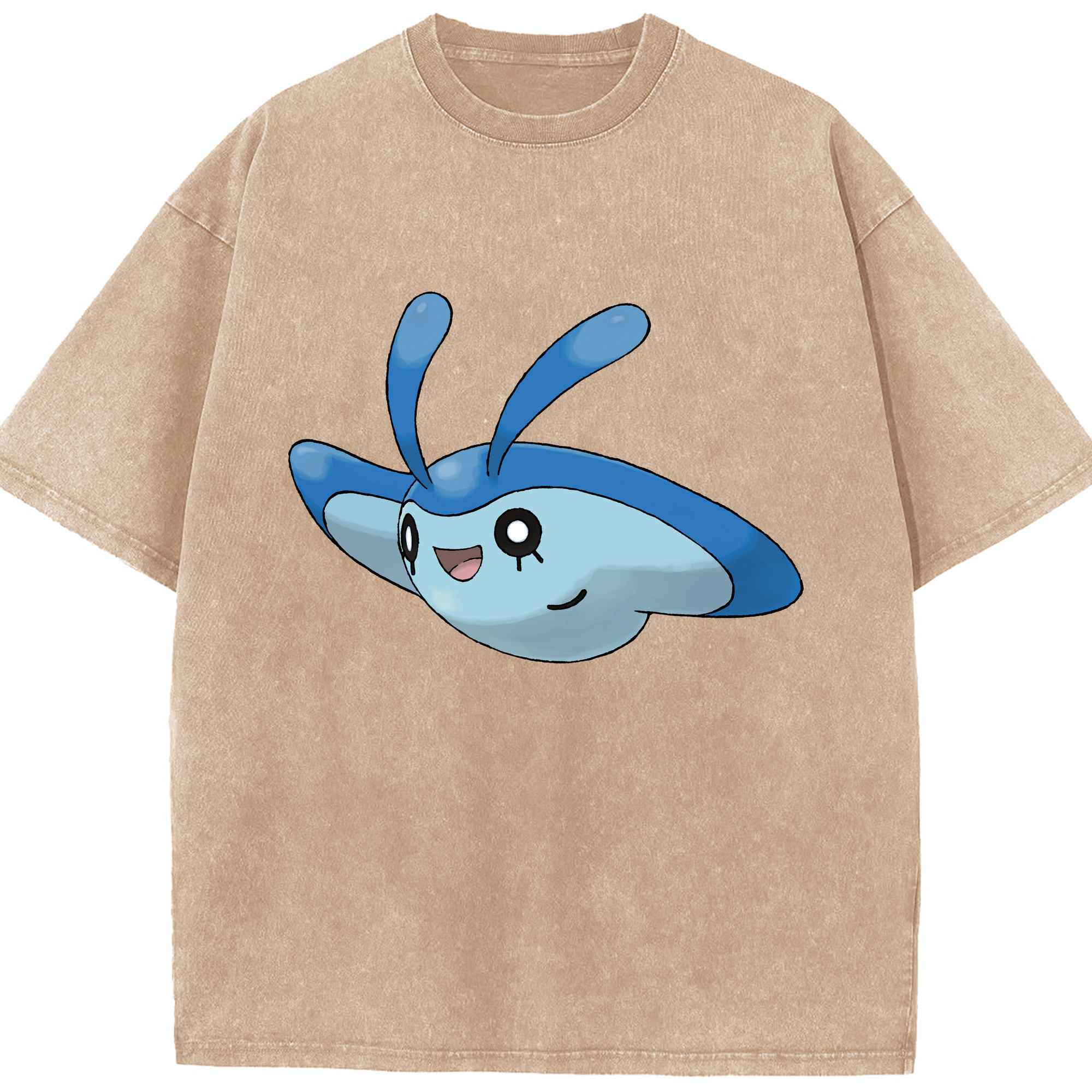 （画像用） ポケットモンスター Pokémon 綿100% ヴィンテージ風 半袖Tシャツ（フロントプリント）