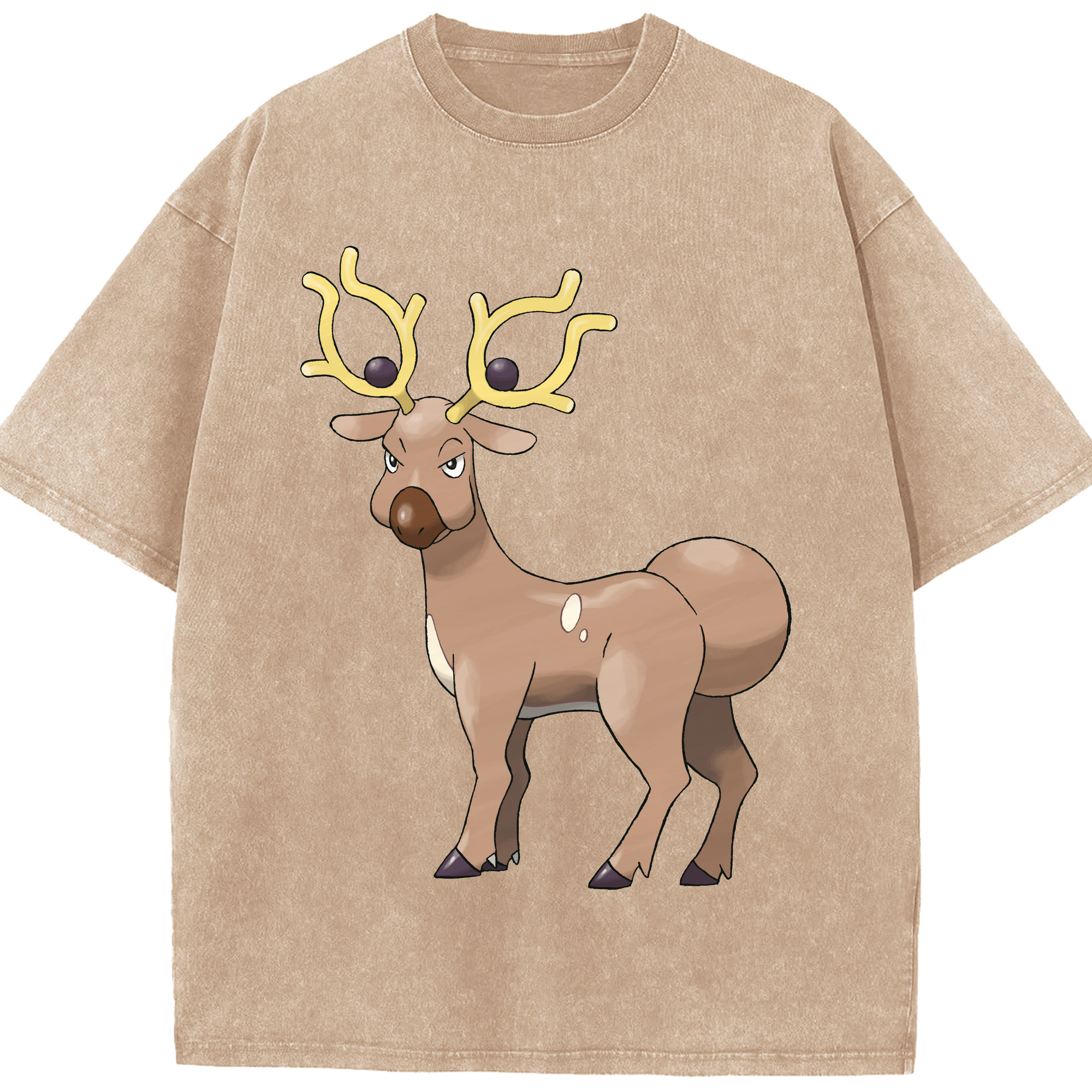 （画像用） ポケットモンスター Pokémon 綿100% ヴィンテージ風 半袖Tシャツ（フロントプリント）