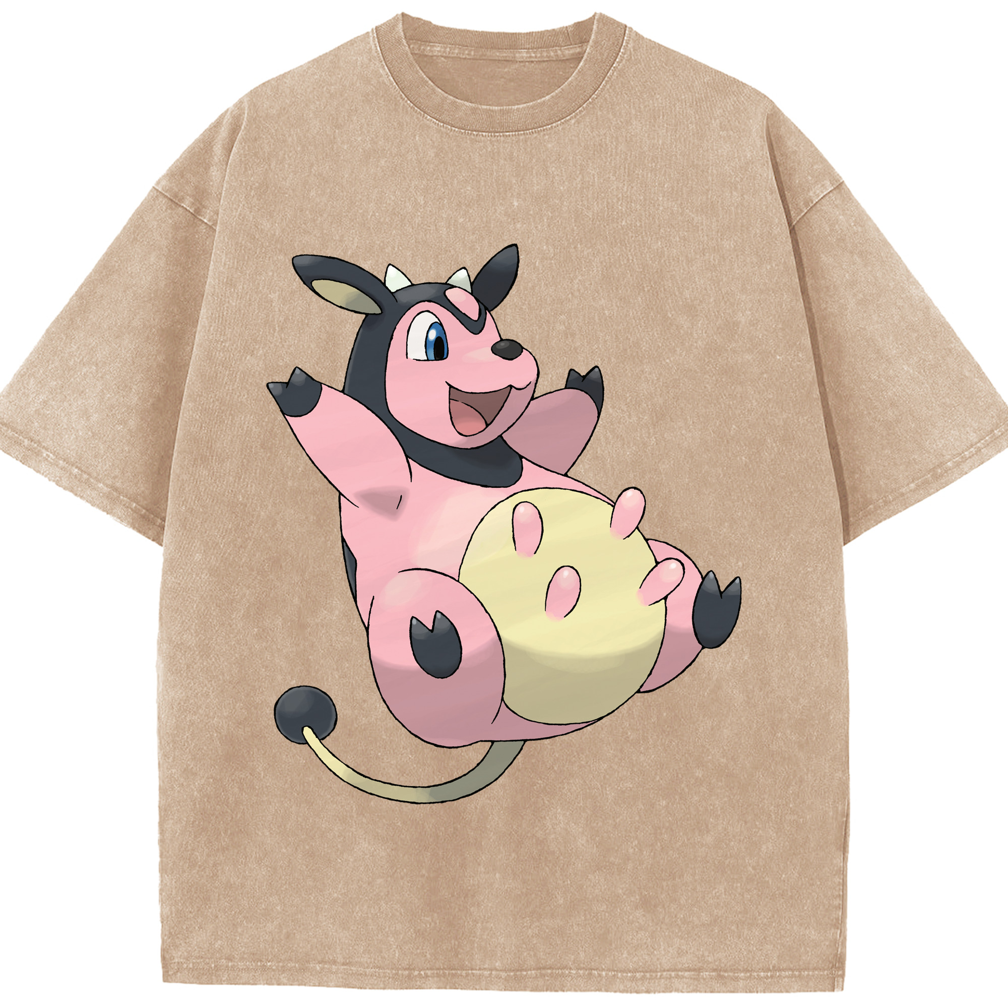 （画像用） ポケットモンスター Pokémon 綿100% ヴィンテージ風 半袖Tシャツ（フロントプリント）