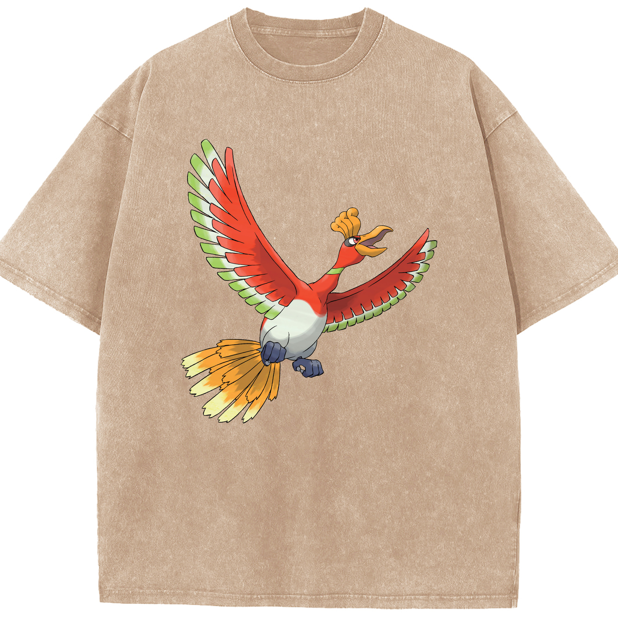 （画像用） ポケットモンスター Pokémon 綿100% ヴィンテージ風 半袖Tシャツ（フロントプリント）