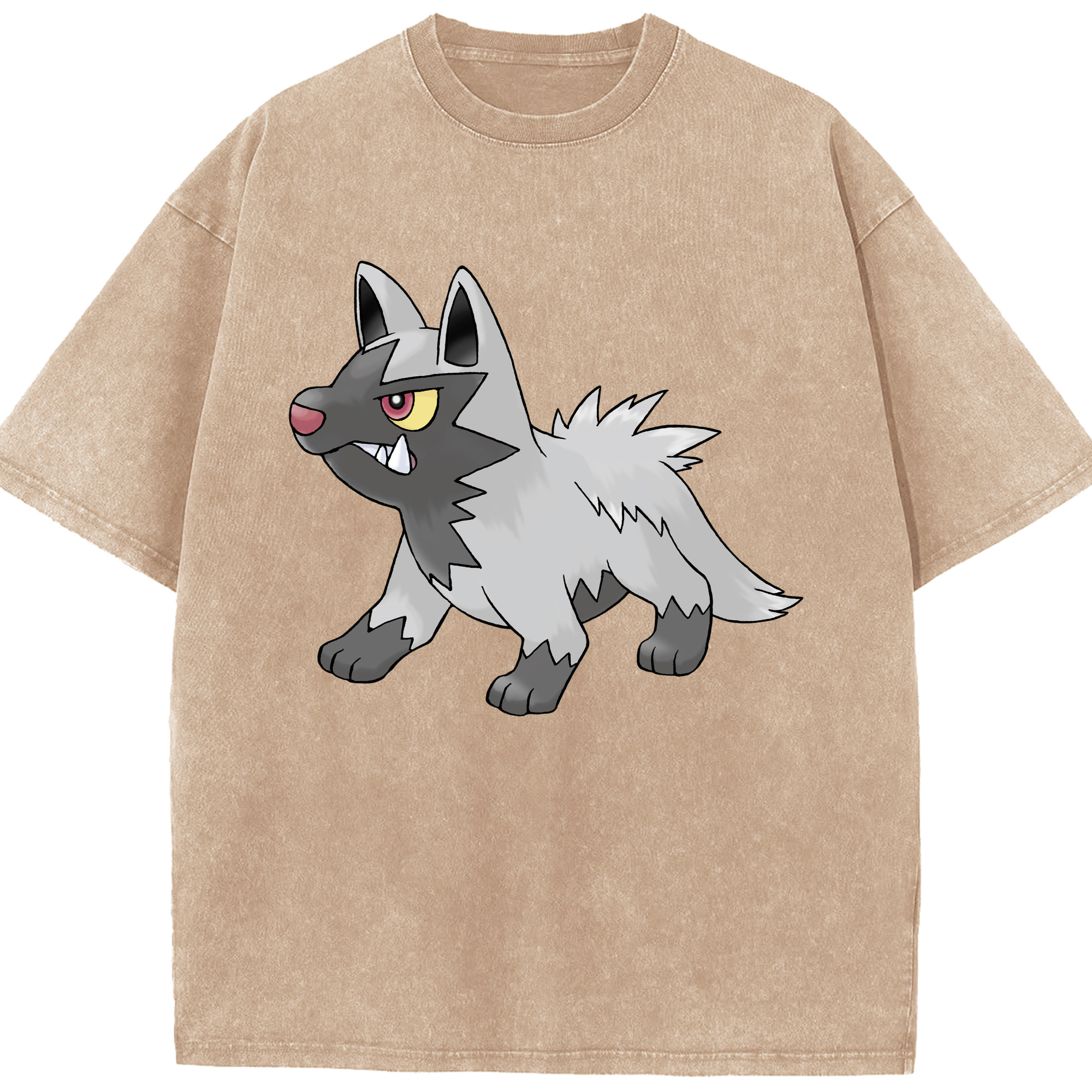 （画像用） ポケットモンスター Pokémon 綿100% ヴィンテージ風 半袖Tシャツ（フロントプリント）