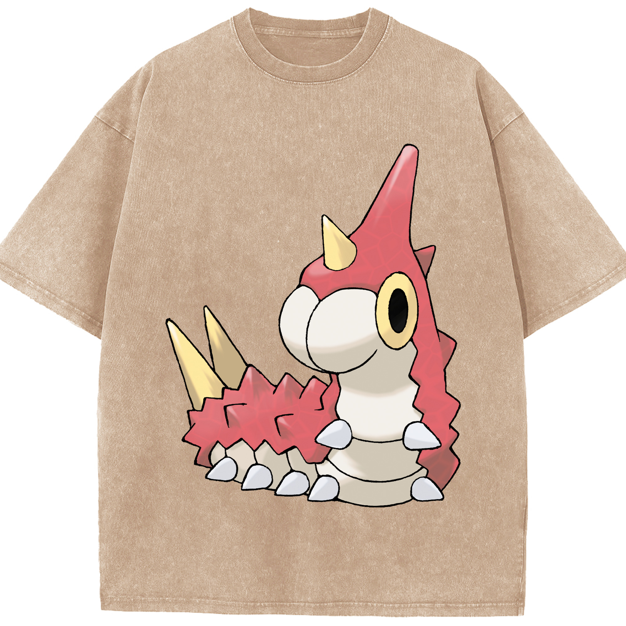 （画像用） ポケットモンスター Pokémon 綿100% ヴィンテージ風 半袖Tシャツ（フロントプリント）