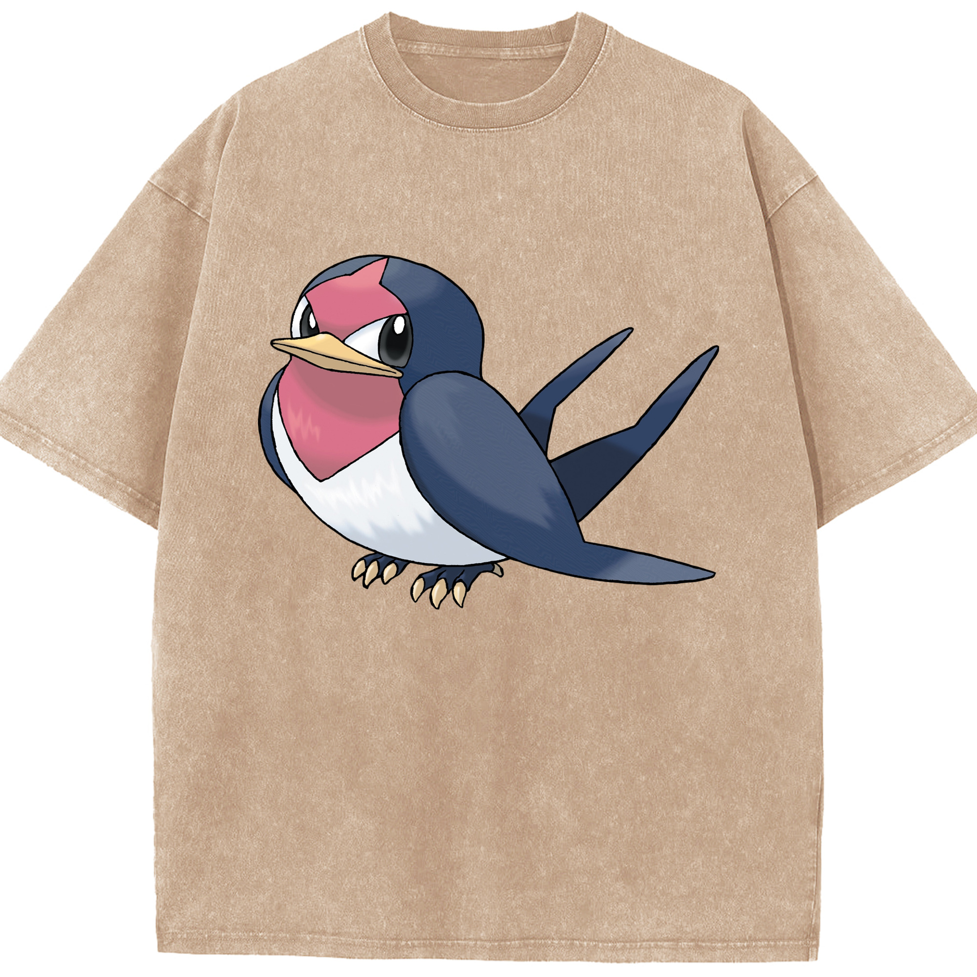 （画像用） ポケットモンスター Pokémon 綿100% ヴィンテージ風 半袖Tシャツ（フロントプリント）