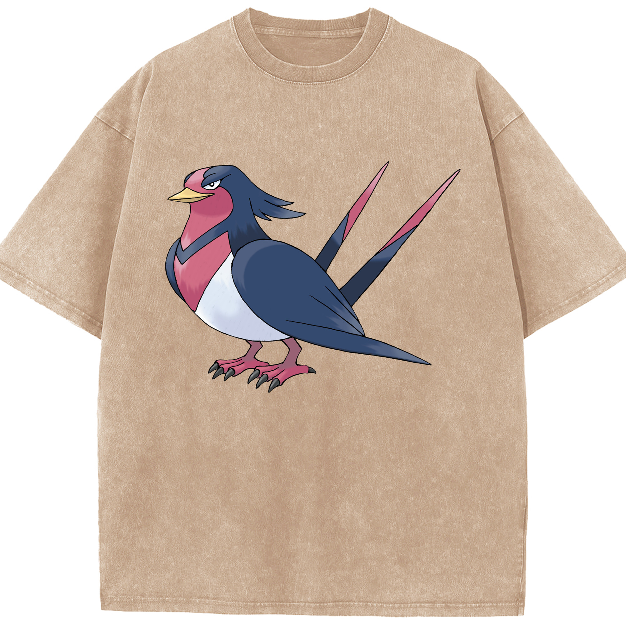 （画像用） ポケットモンスター Pokémon 綿100% ヴィンテージ風 半袖Tシャツ（フロントプリント）