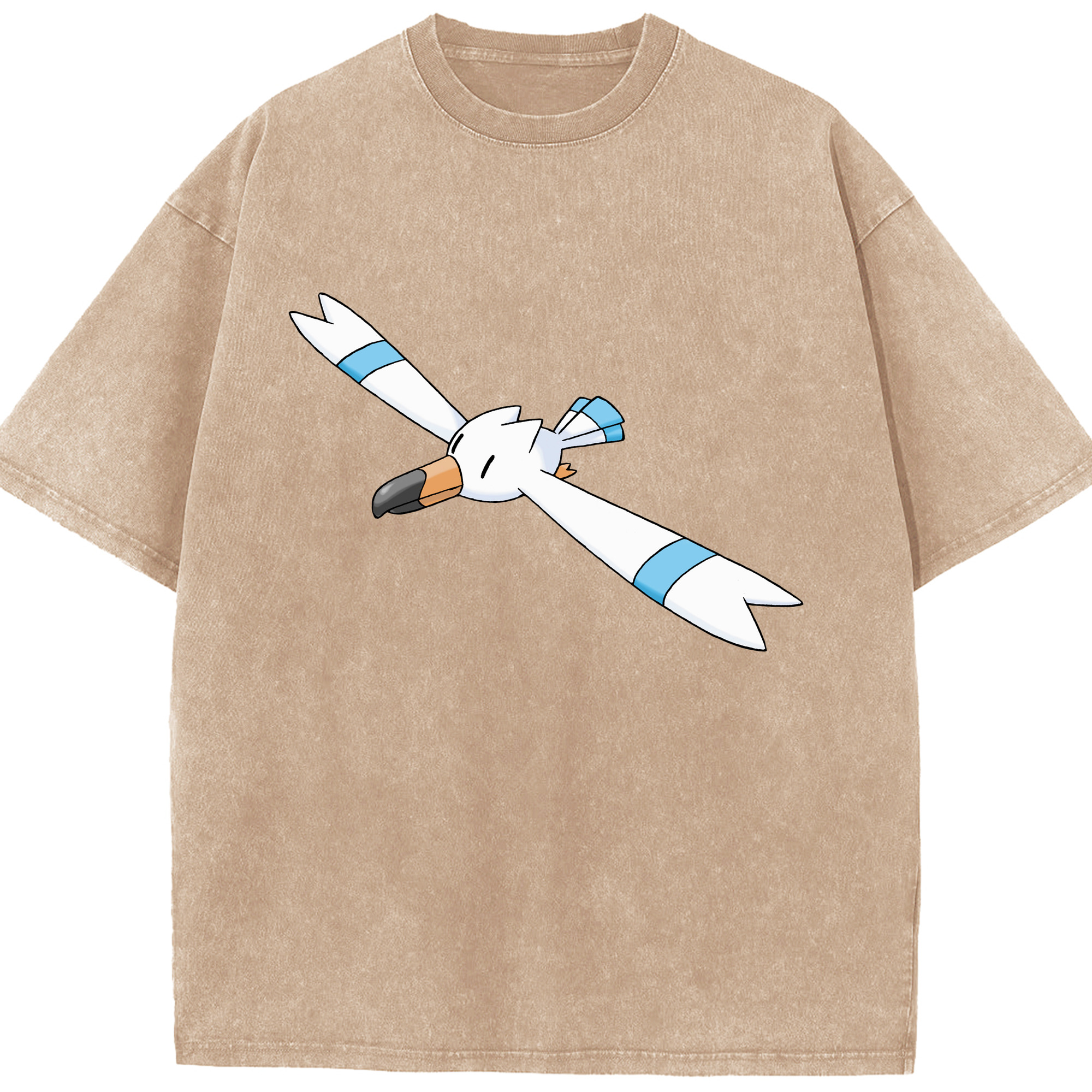 （画像用） ポケットモンスター Pokémon 綿100% ヴィンテージ風 半袖Tシャツ（フロントプリント）
