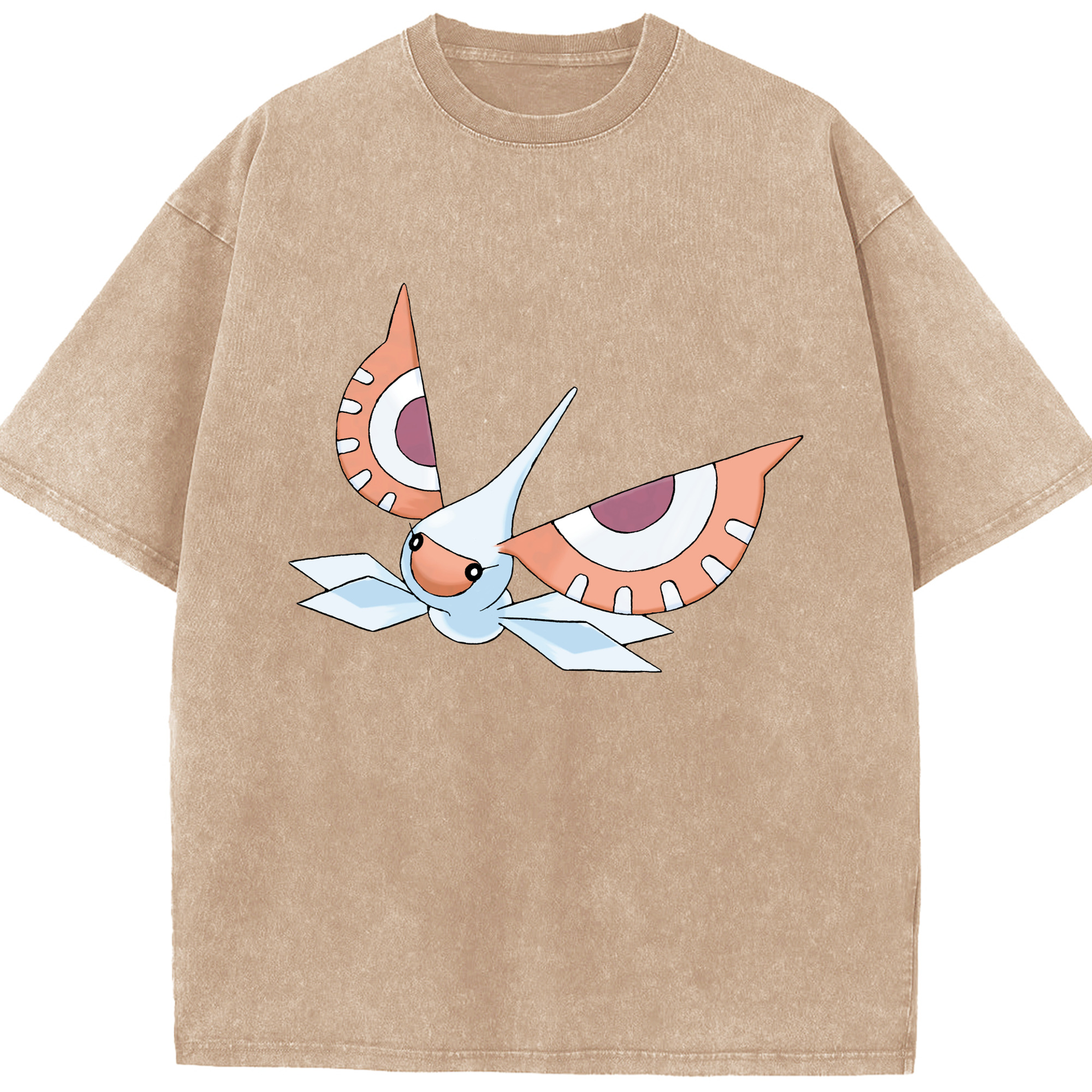 （画像用） ポケットモンスター Pokémon 綿100% ヴィンテージ風 半袖Tシャツ（フロントプリント）