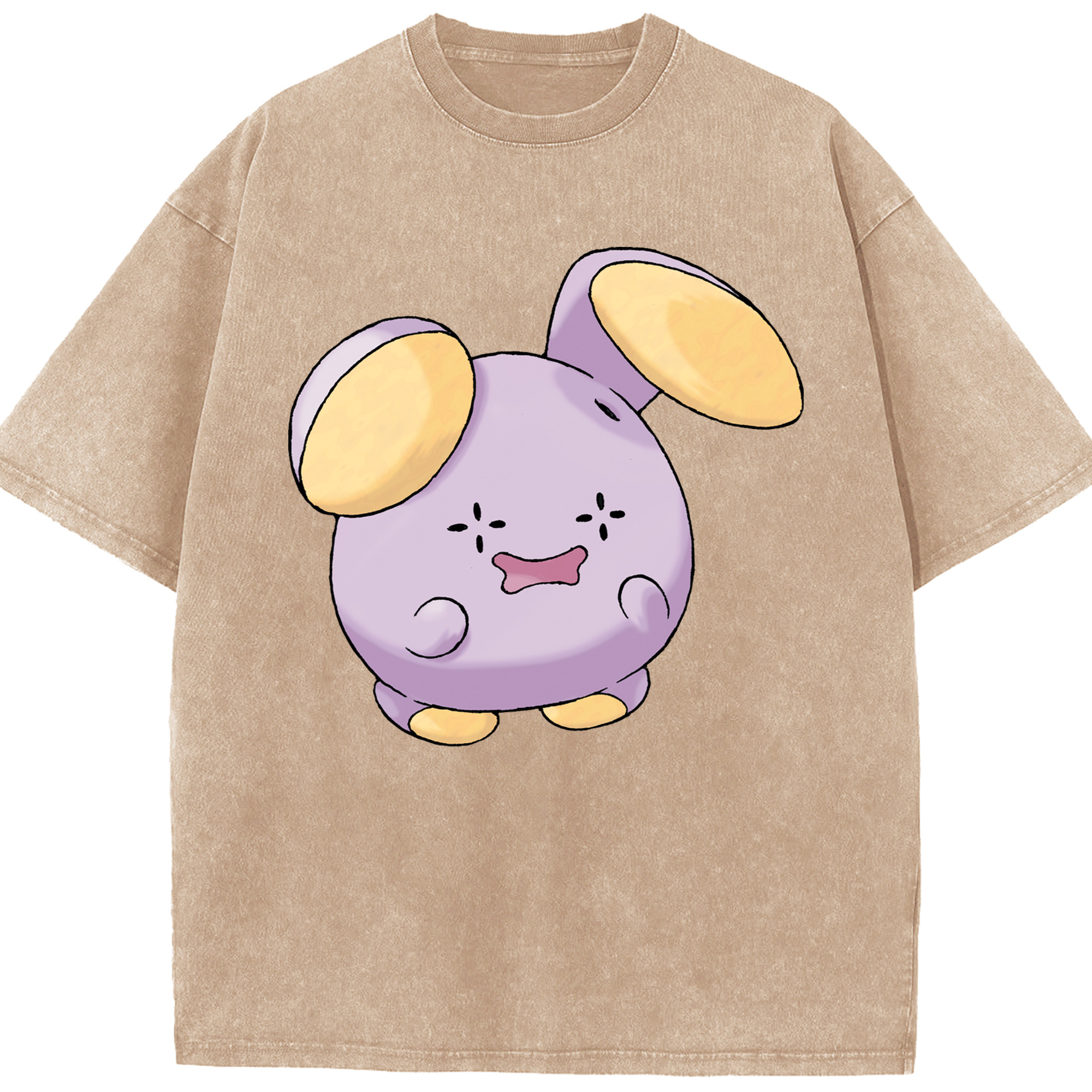 （画像用） ポケットモンスター Pokémon 綿100% ヴィンテージ風 半袖Tシャツ（フロントプリント）