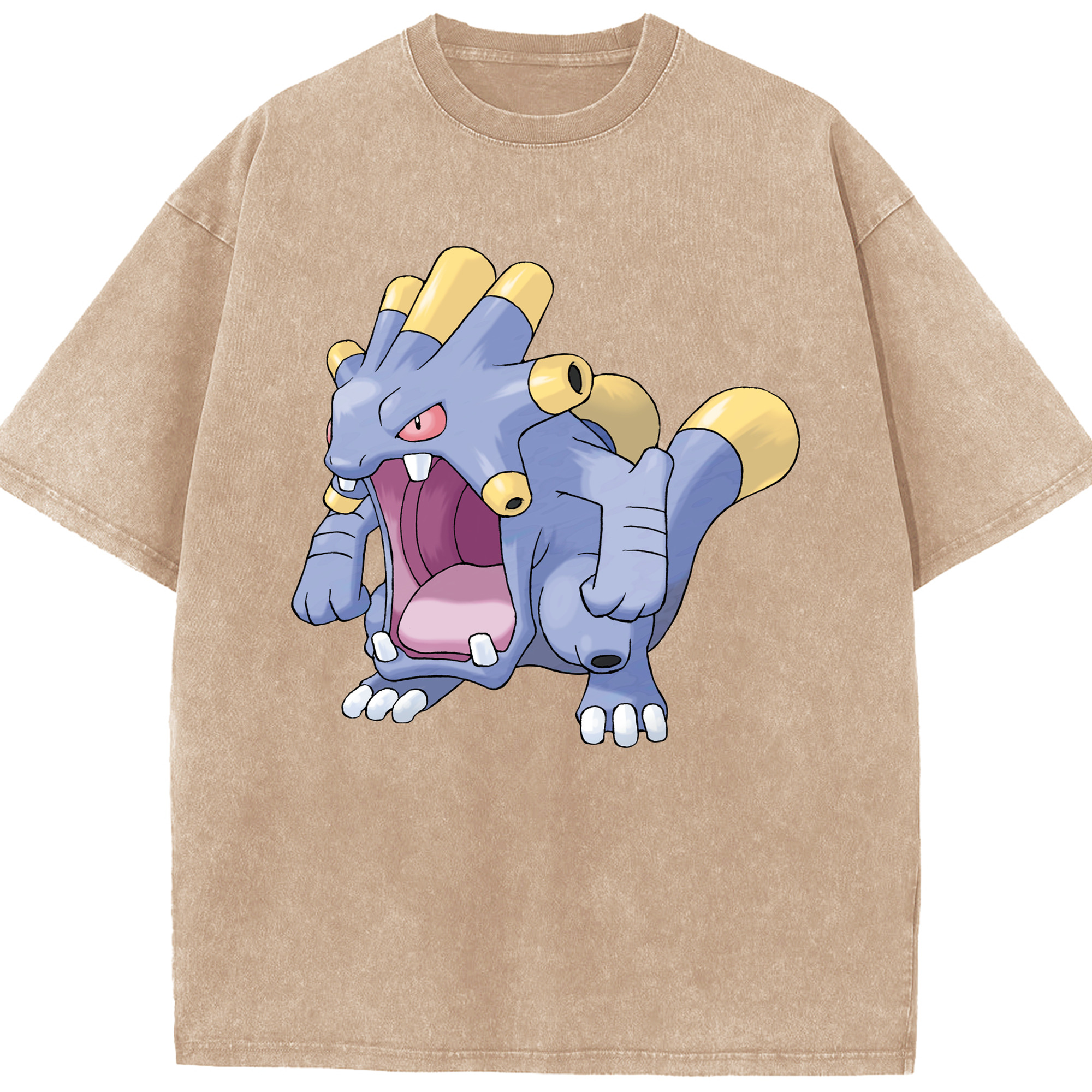 （画像用） ポケットモンスター Pokémon 綿100% ヴィンテージ風 半袖Tシャツ（フロントプリント）