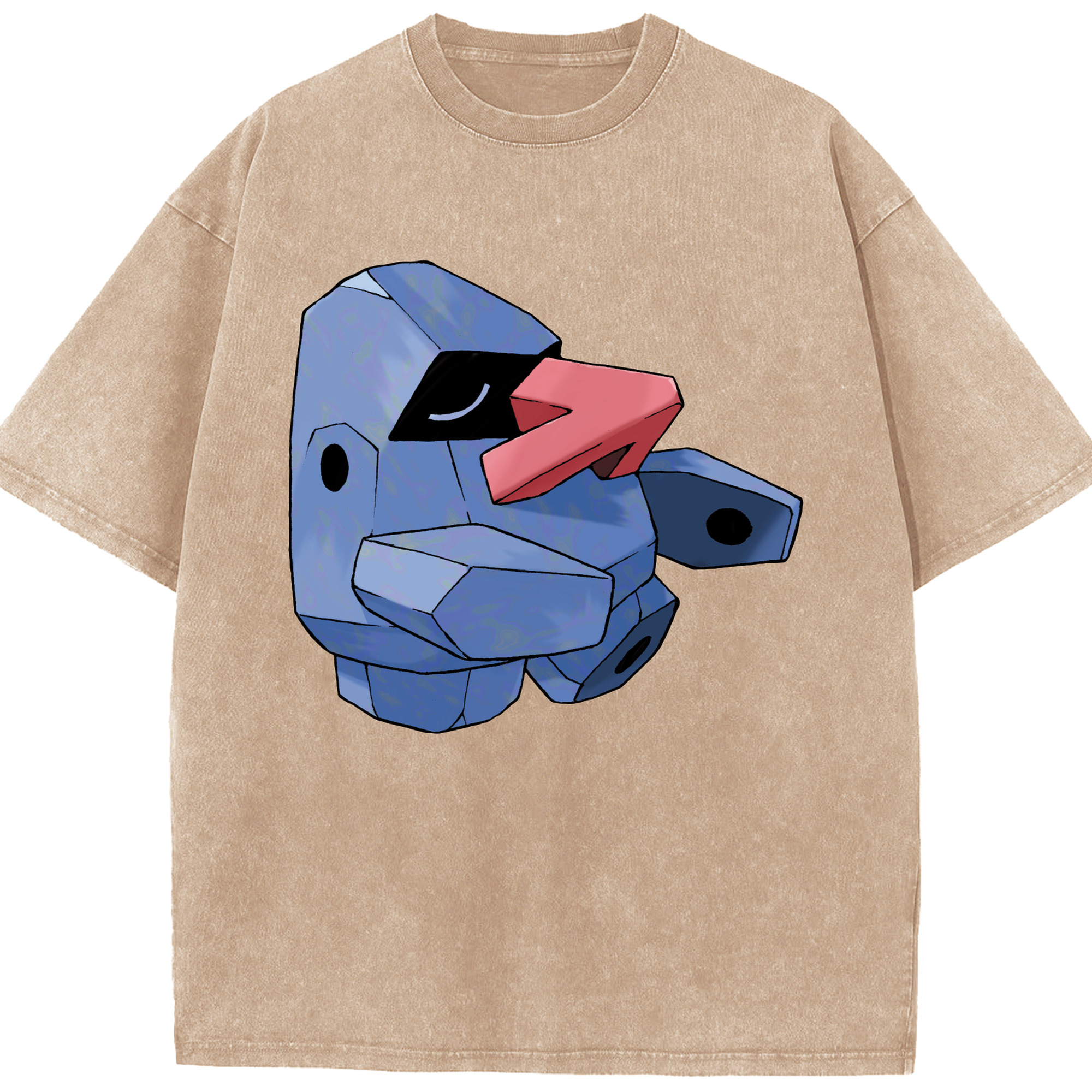 （画像用） ポケットモンスター Pokémon 綿100% ヴィンテージ風 半袖Tシャツ（フロントプリント）