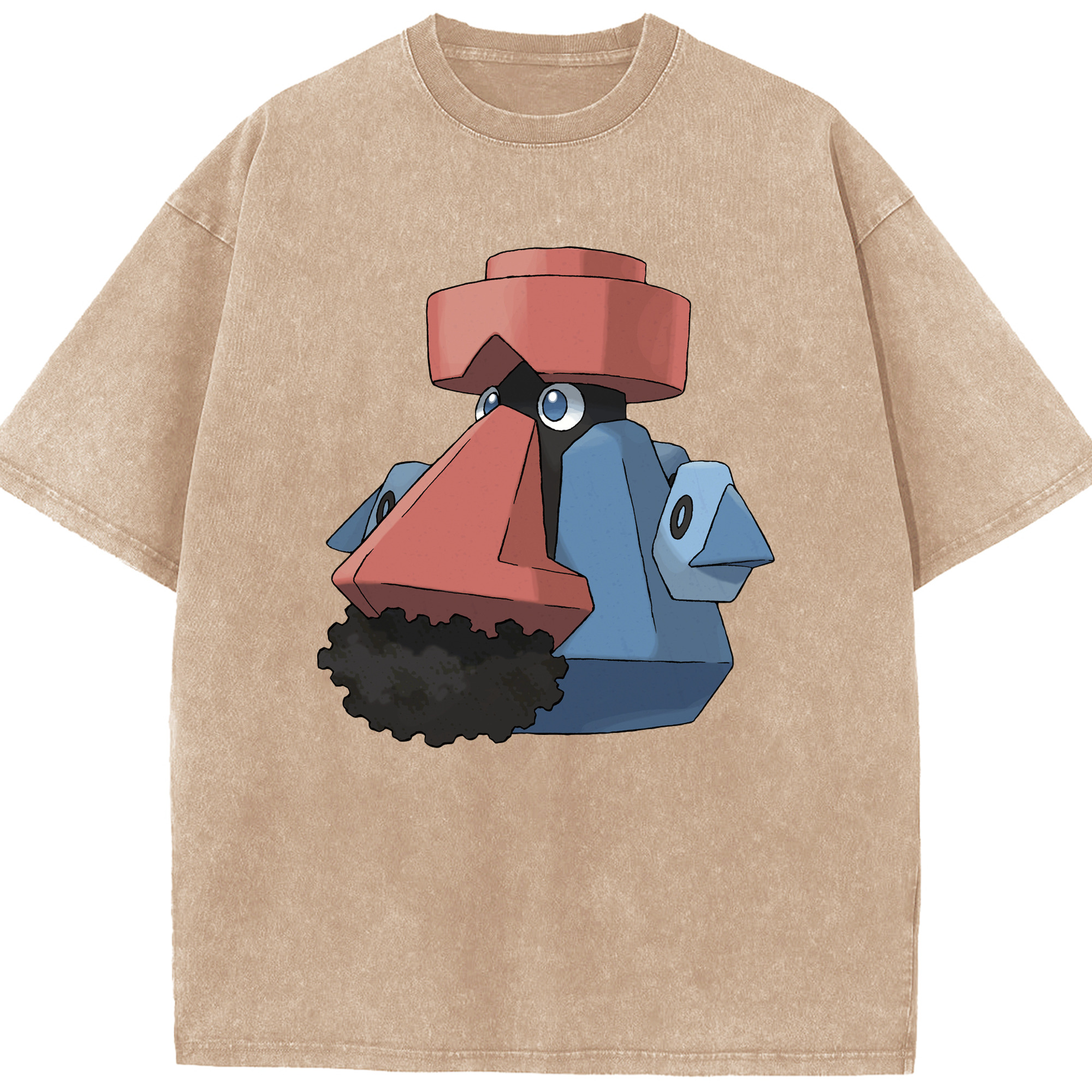 （画像用） ポケットモンスター Pokémon 綿100% ヴィンテージ風 半袖Tシャツ（フロントプリント）