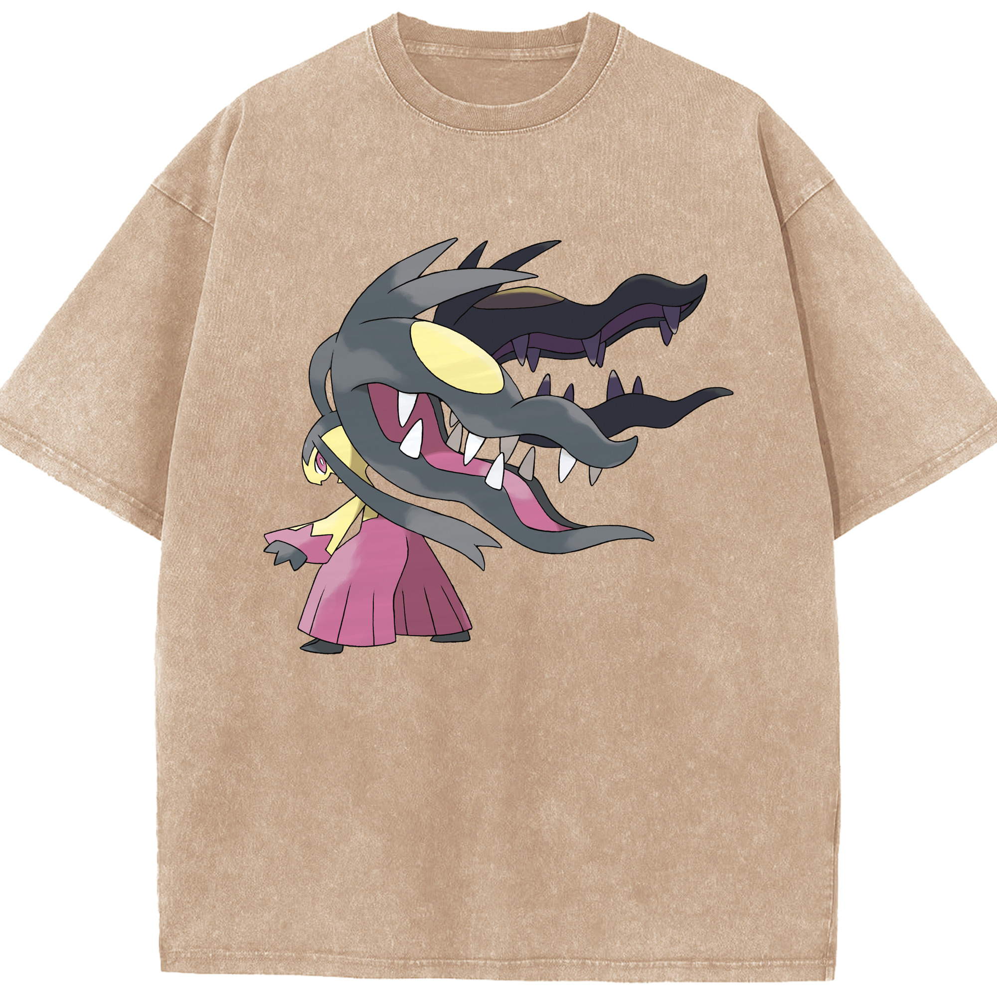 （画像用） ポケットモンスター Pokémon 綿100% ヴィンテージ風 半袖Tシャツ（フロントプリント）