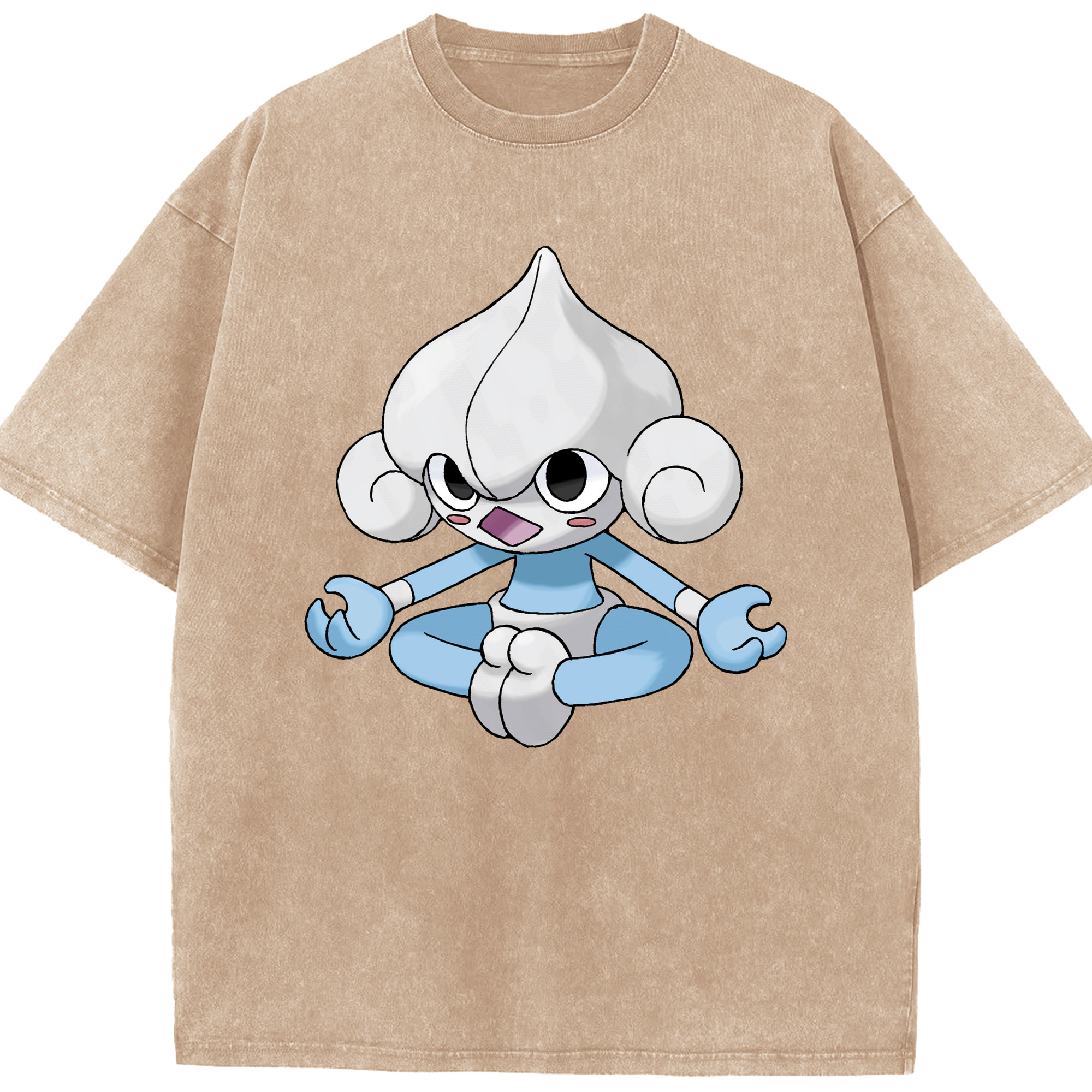 （画像用） ポケットモンスター Pokémon 綿100% ヴィンテージ風 半袖Tシャツ（フロントプリント）