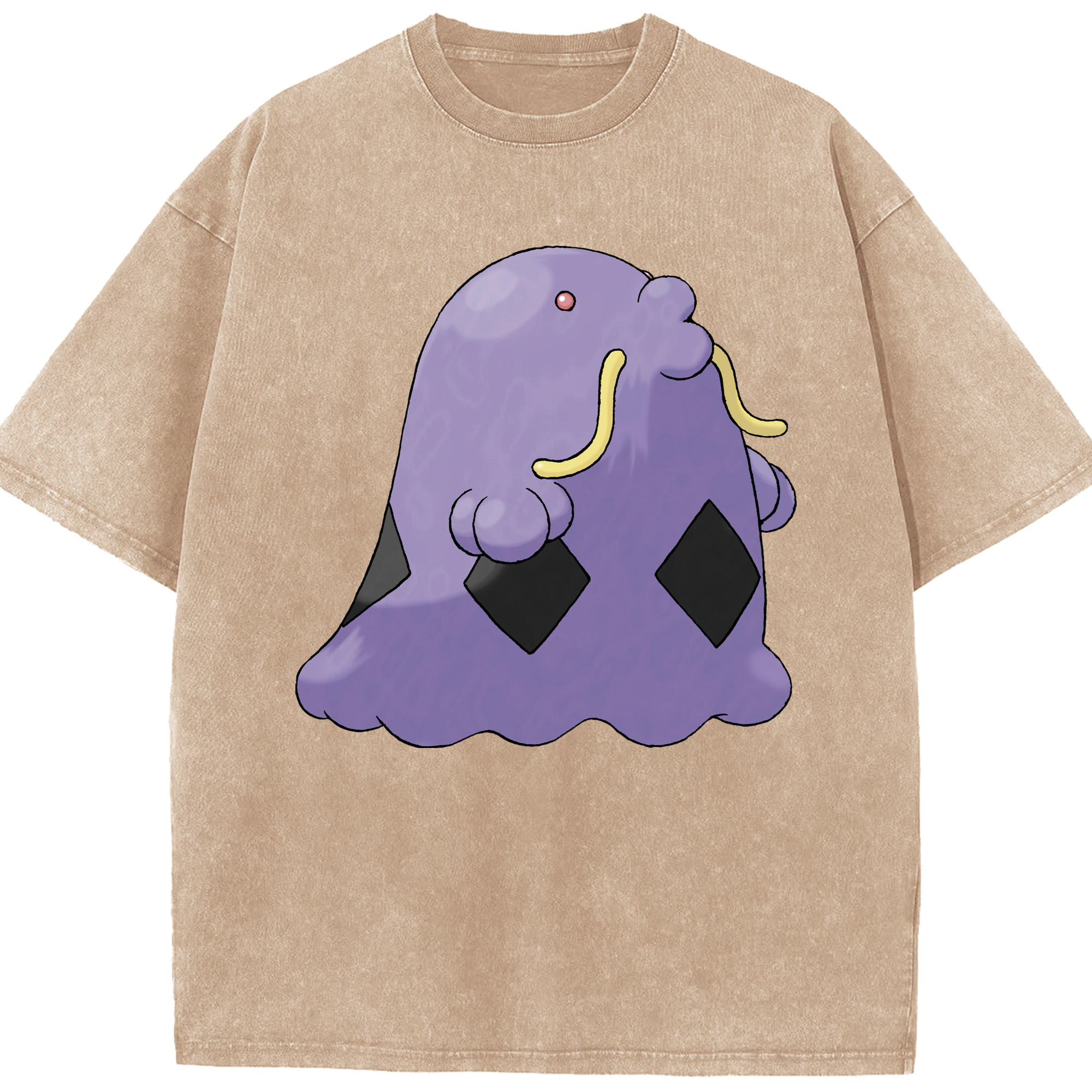 （画像用） ポケットモンスター Pokémon 綿100% ヴィンテージ風 半袖Tシャツ（フロントプリント）