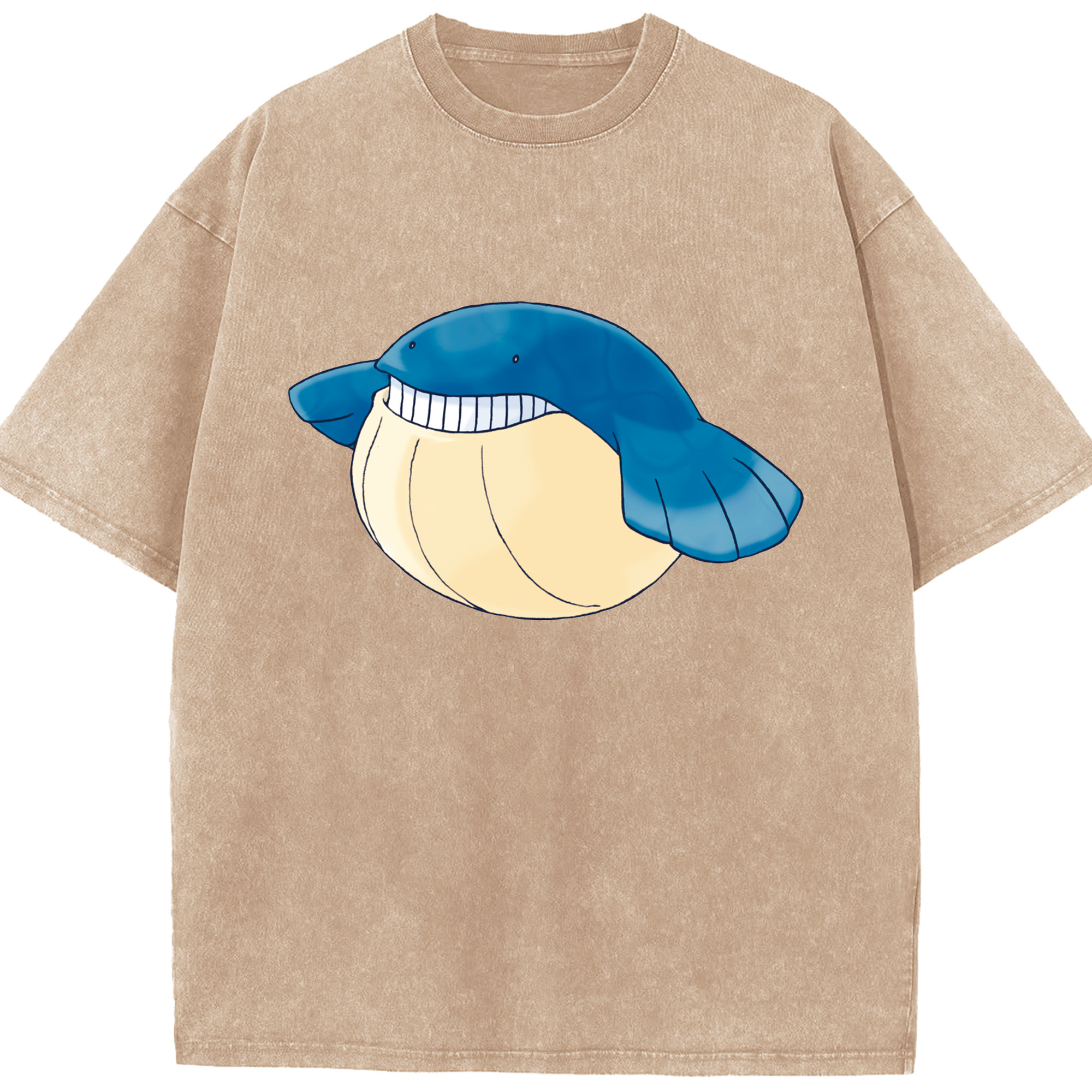 （画像用） ポケットモンスター Pokémon 綿100% ヴィンテージ風 半袖Tシャツ（フロントプリント）