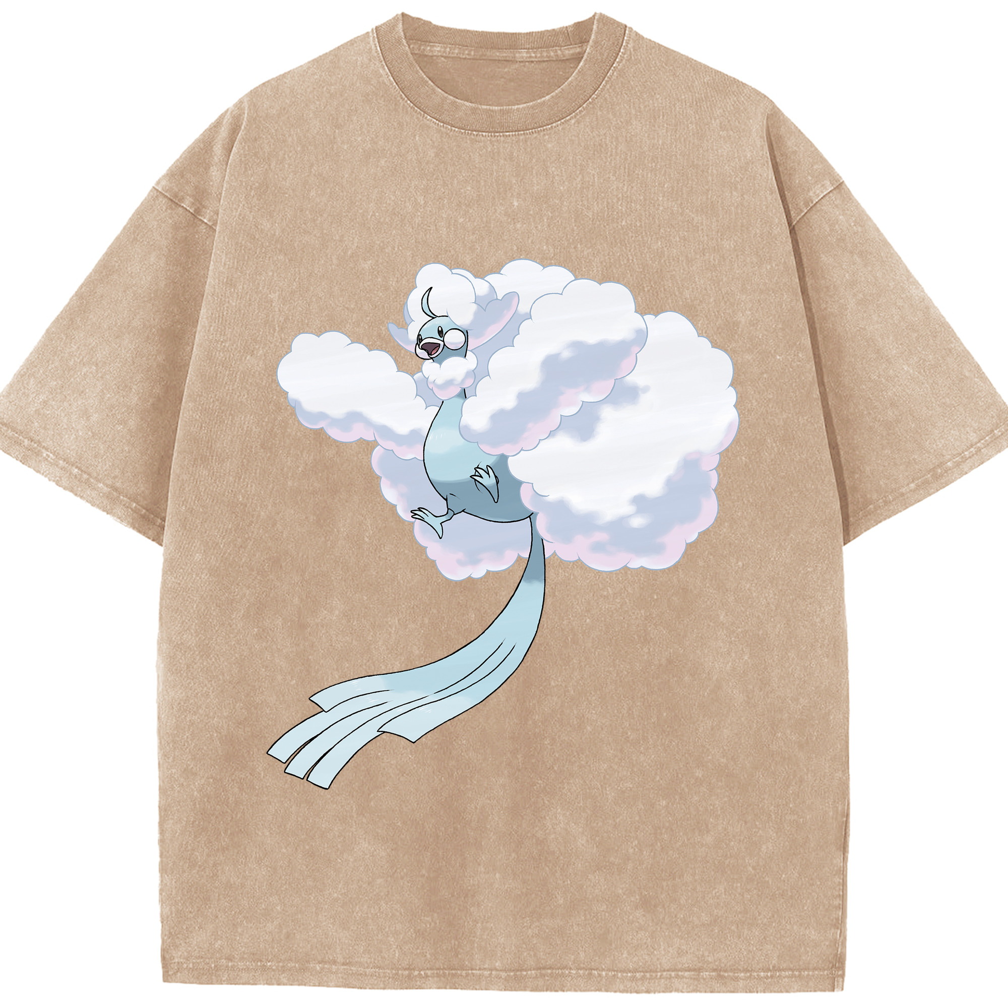 （画像用） ポケットモンスター Pokémon 綿100% ヴィンテージ風 半袖Tシャツ（フロントプリント）