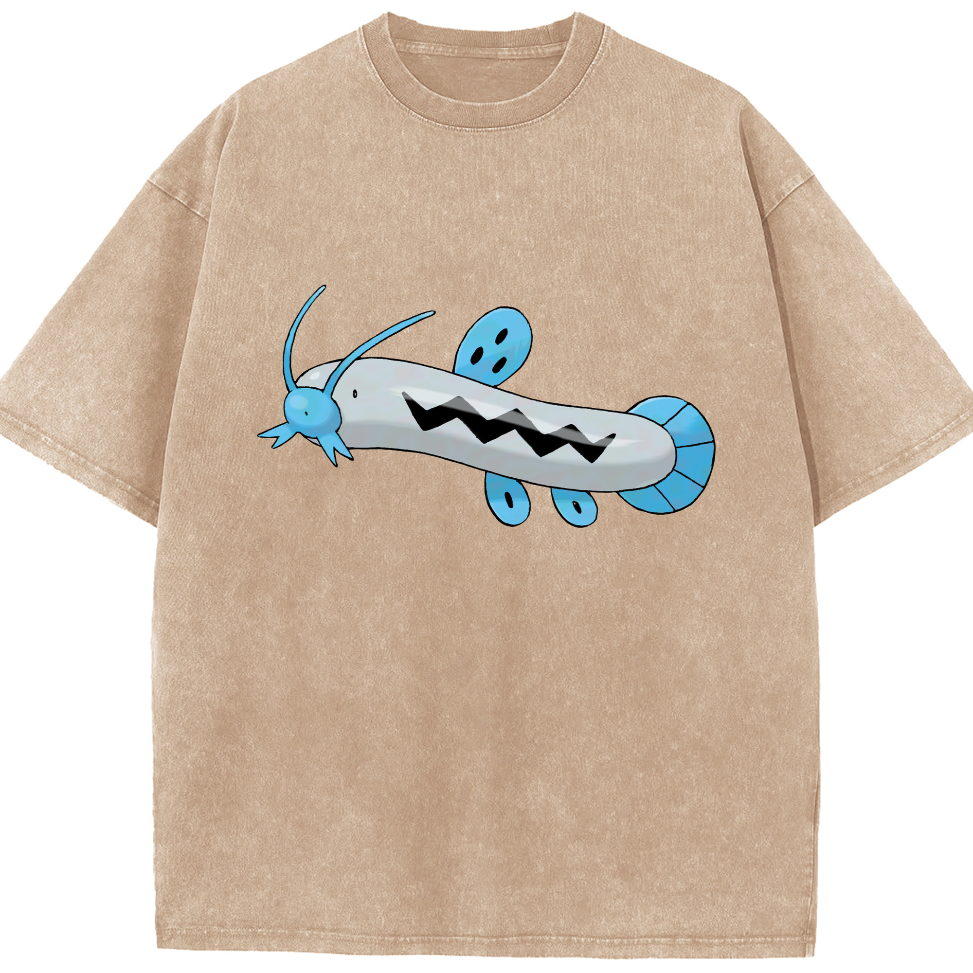 （画像用） ポケットモンスター Pokémon 綿100% ヴィンテージ風 半袖Tシャツ（フロントプリント）