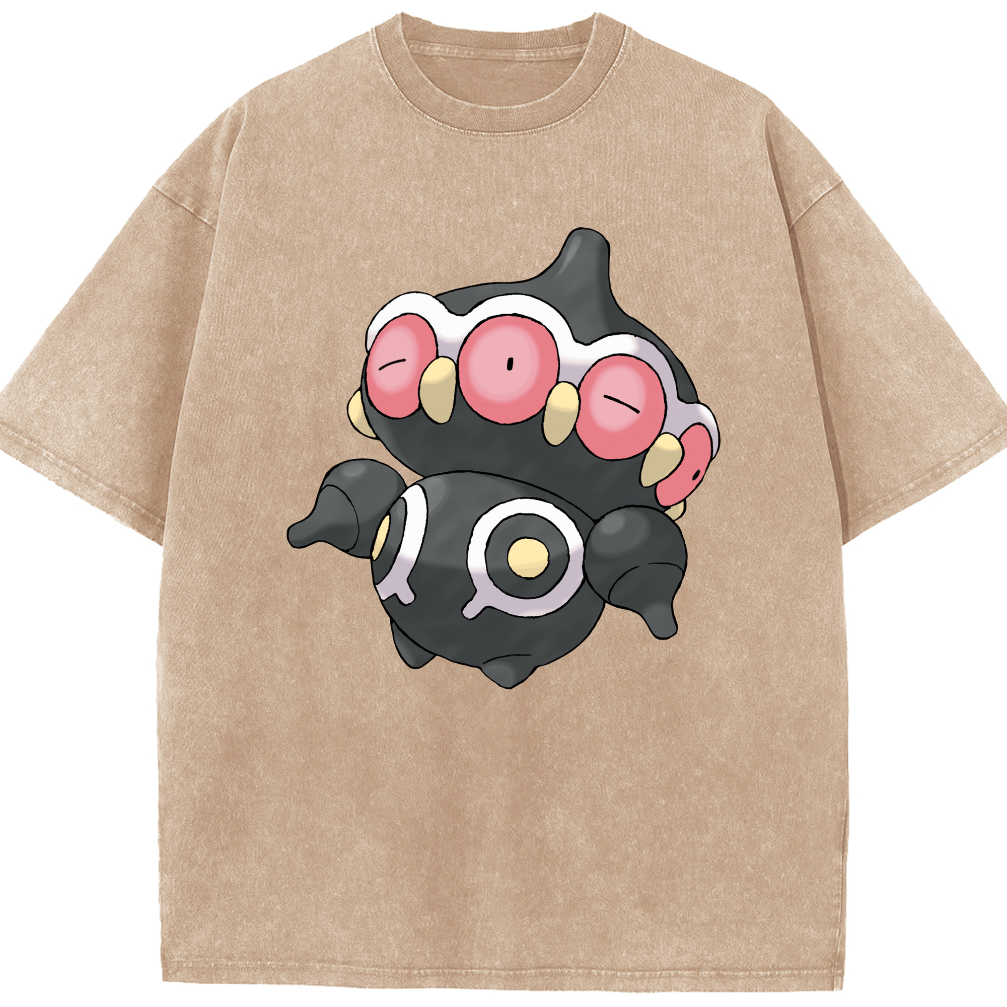 （画像用） ポケットモンスター Pokémon 綿100% ヴィンテージ風 半袖Tシャツ（フロントプリント）