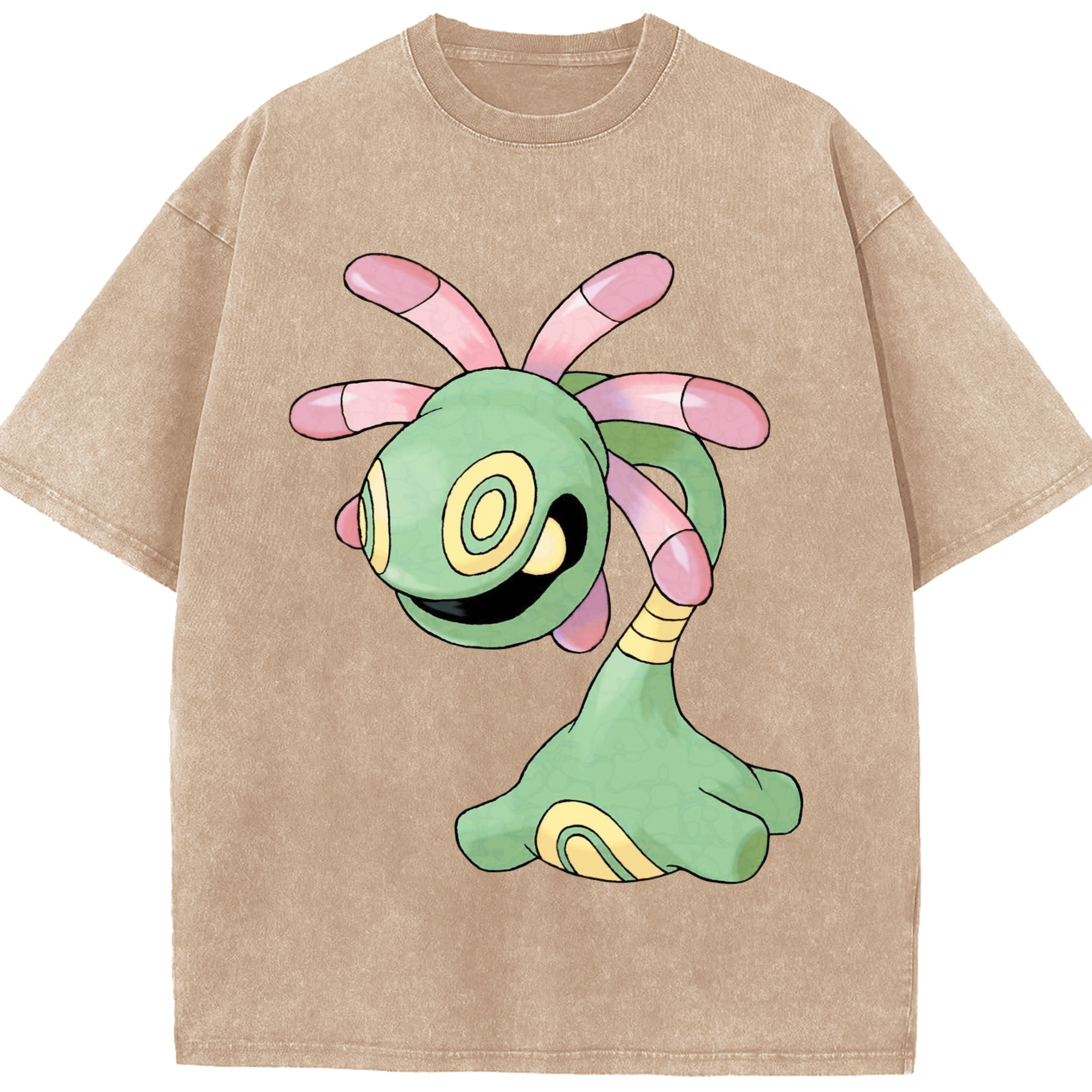 （画像用） ポケットモンスター Pokémon 綿100% ヴィンテージ風 半袖Tシャツ（フロントプリント）