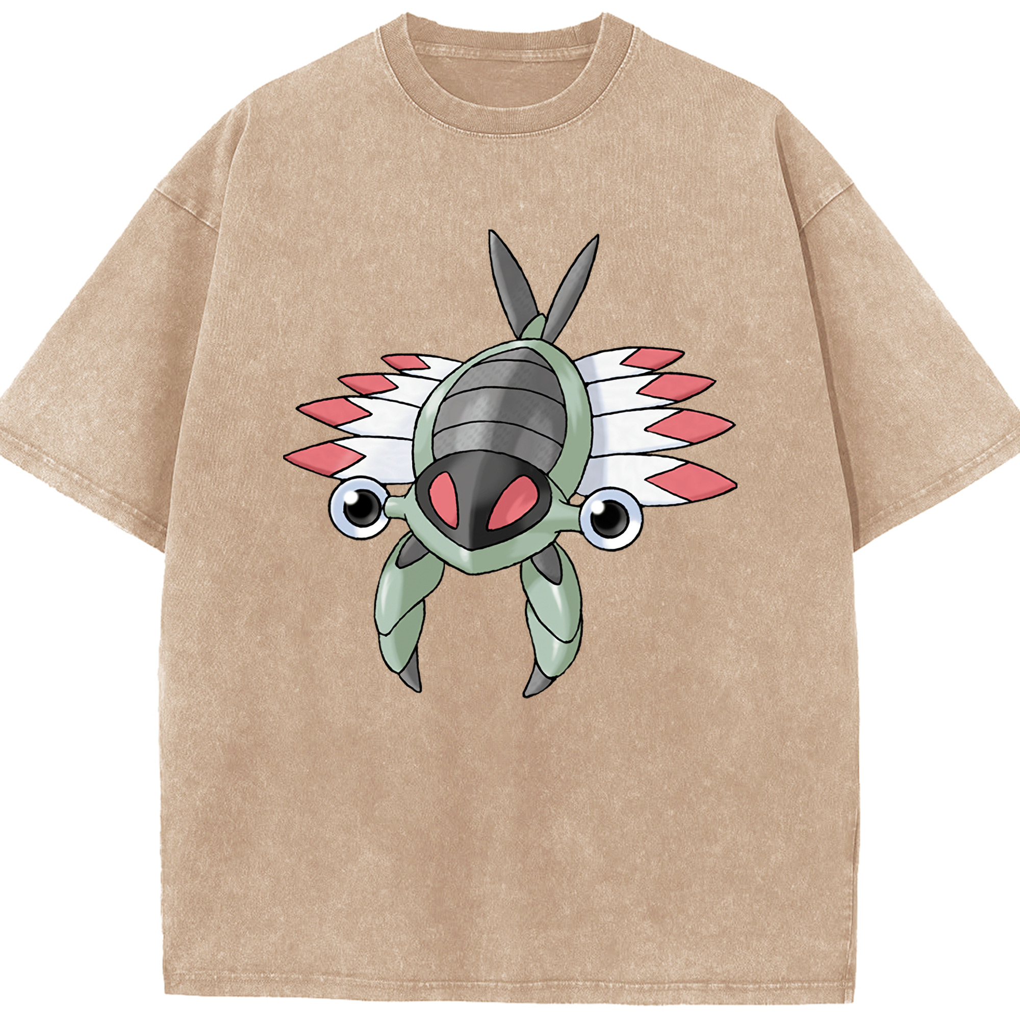 （画像用） ポケットモンスター Pokémon 綿100% ヴィンテージ風 半袖Tシャツ（フロントプリント）