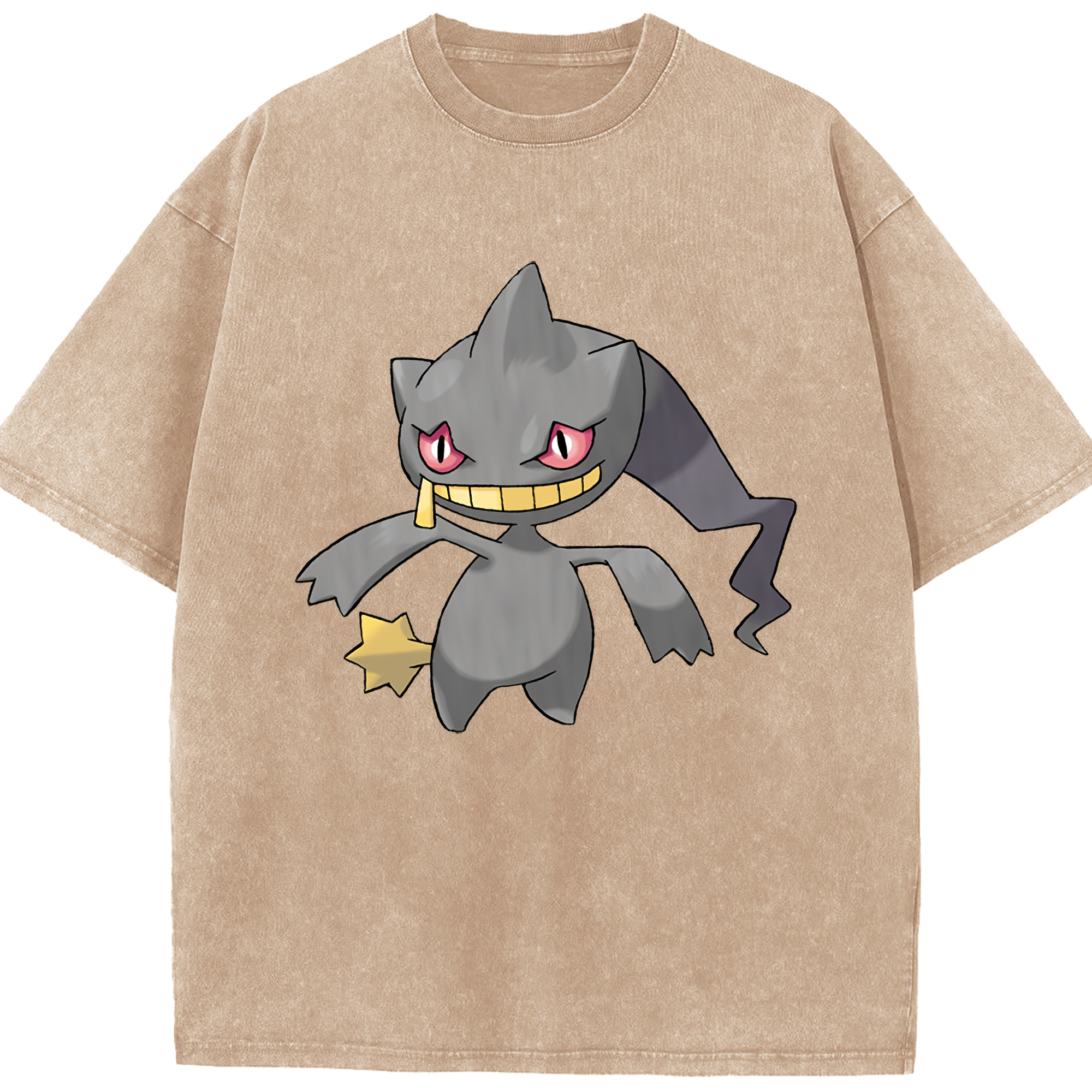 （画像用） ポケットモンスター Pokémon 綿100% ヴィンテージ風 半袖Tシャツ（フロントプリント）