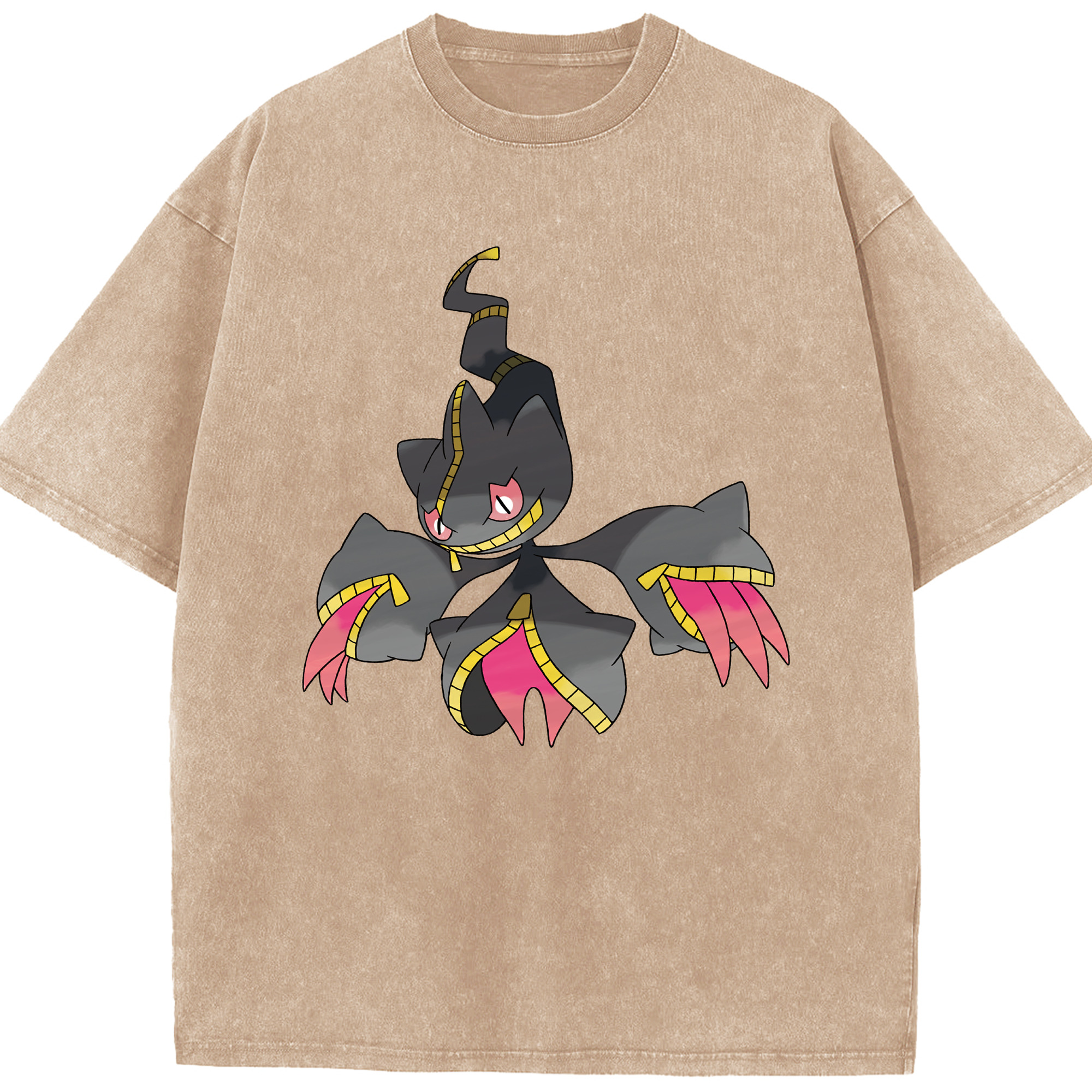 （画像用） ポケットモンスター Pokémon 綿100% ヴィンテージ風 半袖Tシャツ（フロントプリント）
