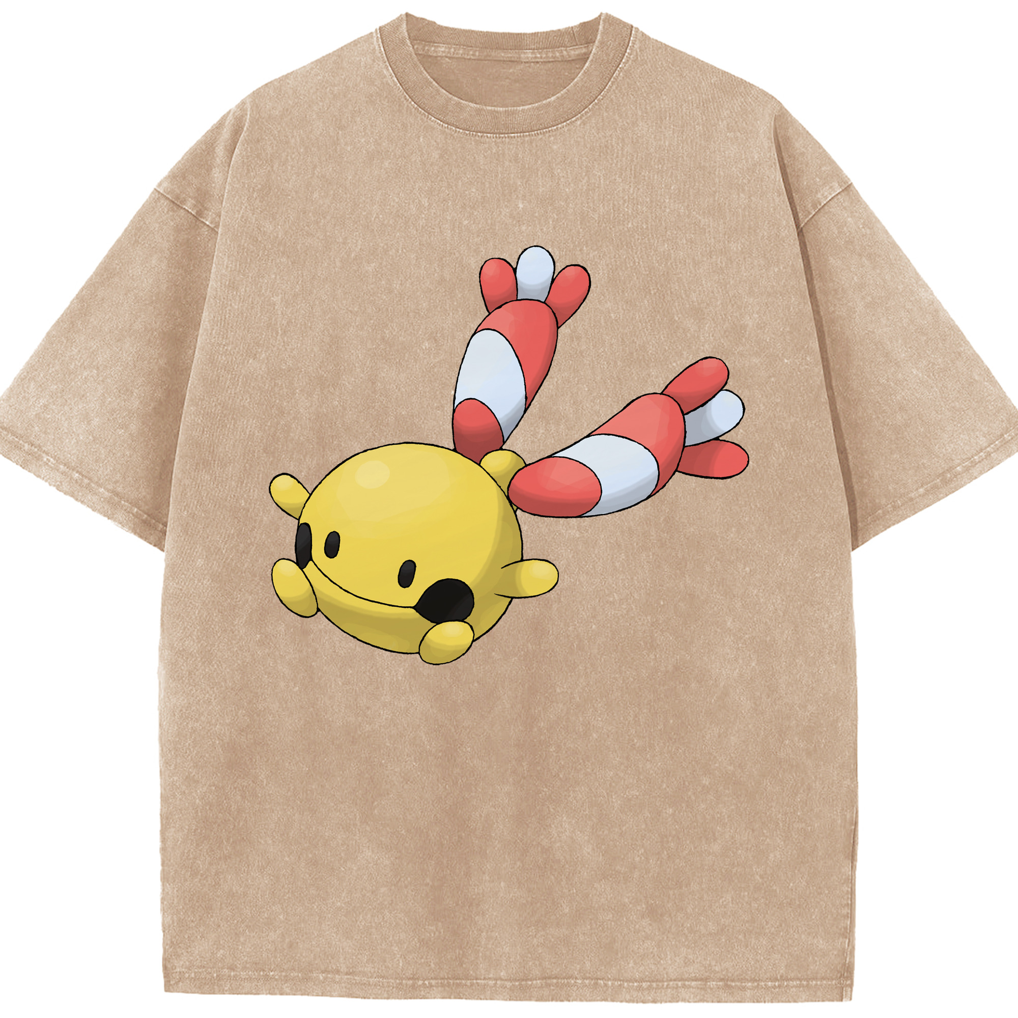 （画像用） ポケットモンスター Pokémon 綿100% ヴィンテージ風 半袖Tシャツ（フロントプリント）