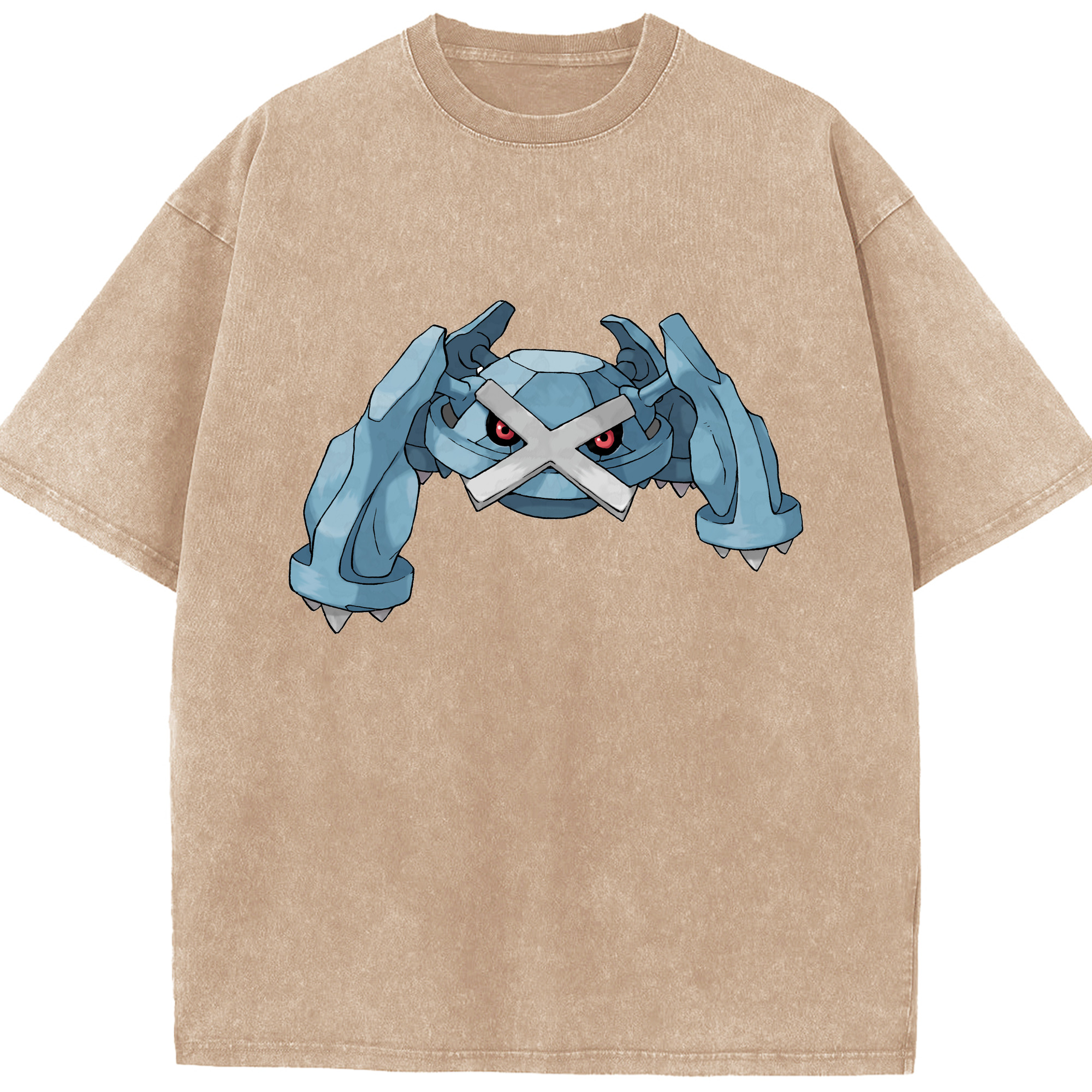 （画像用） ポケットモンスター Pokémon 綿100% ヴィンテージ風 半袖Tシャツ（フロントプリント）