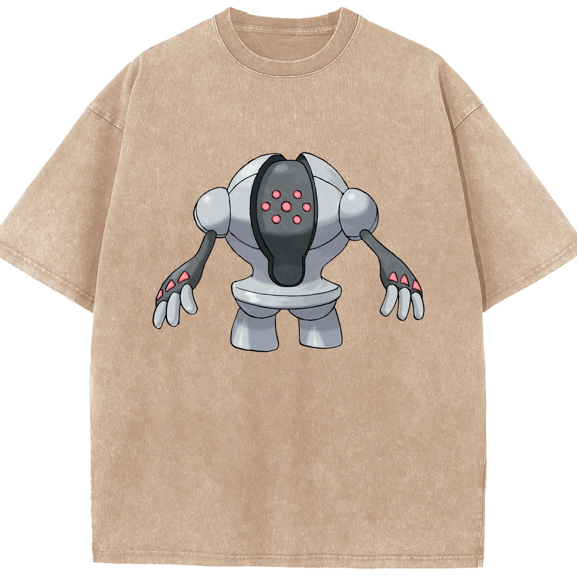 （画像用） ポケットモンスター Pokémon 綿100% ヴィンテージ風 半袖Tシャツ（フロントプリント）