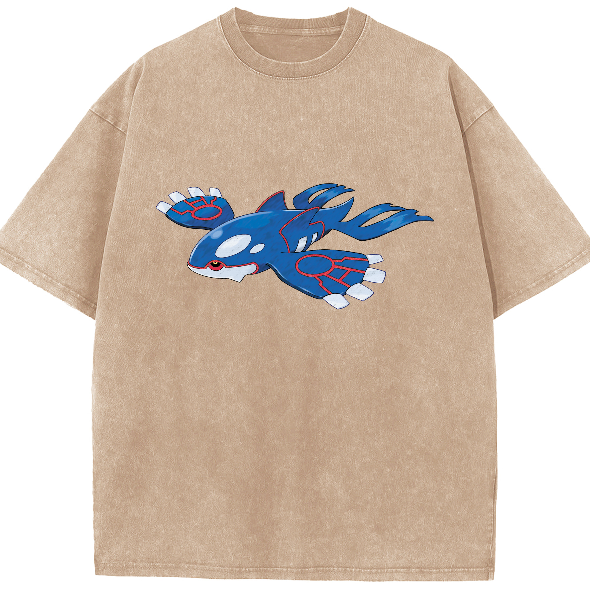 （画像用） ポケットモンスター Pokémon 綿100% ヴィンテージ風 半袖Tシャツ（フロントプリント）