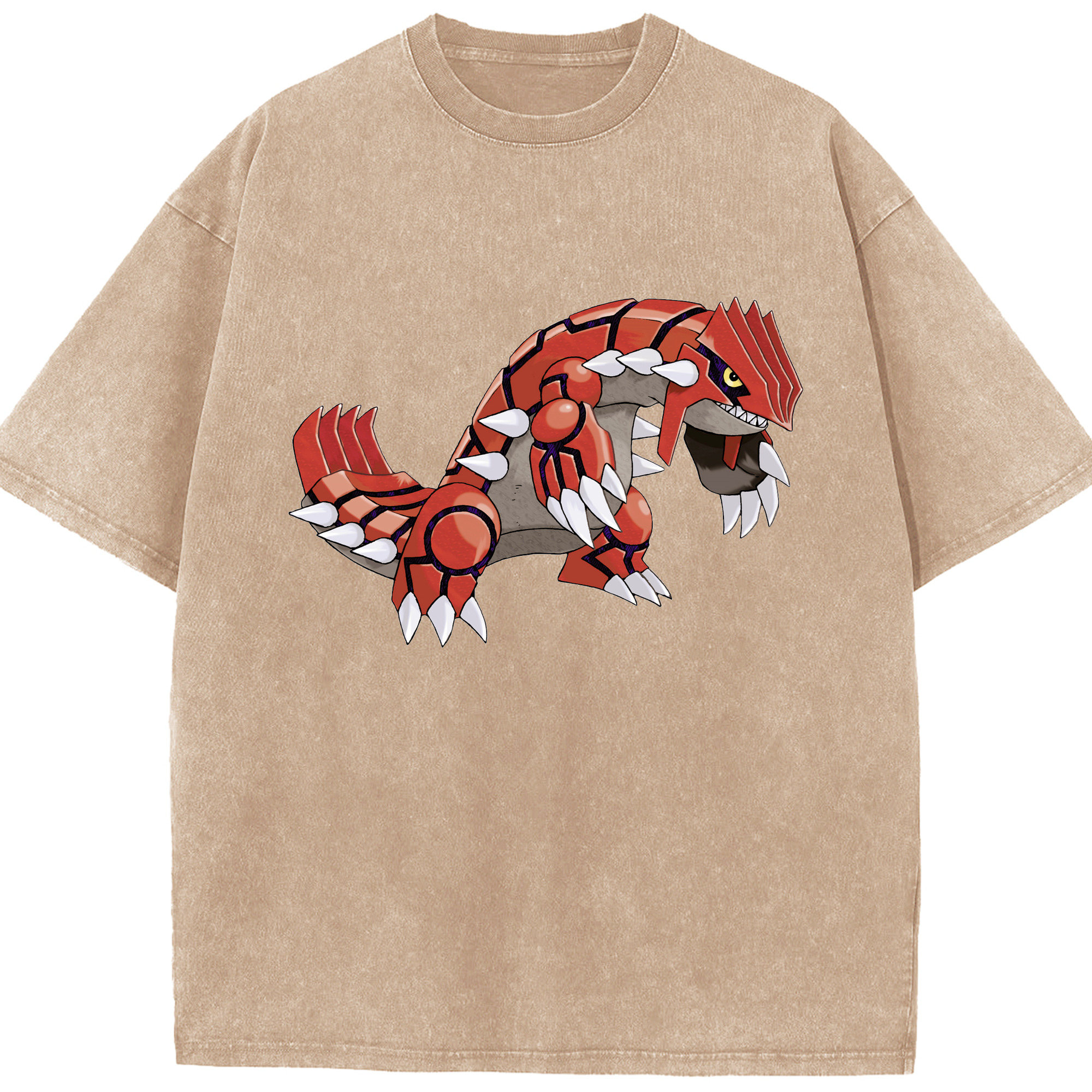 （画像用） ポケットモンスター Pokémon 綿100% ヴィンテージ風 半袖Tシャツ（フロントプリント）