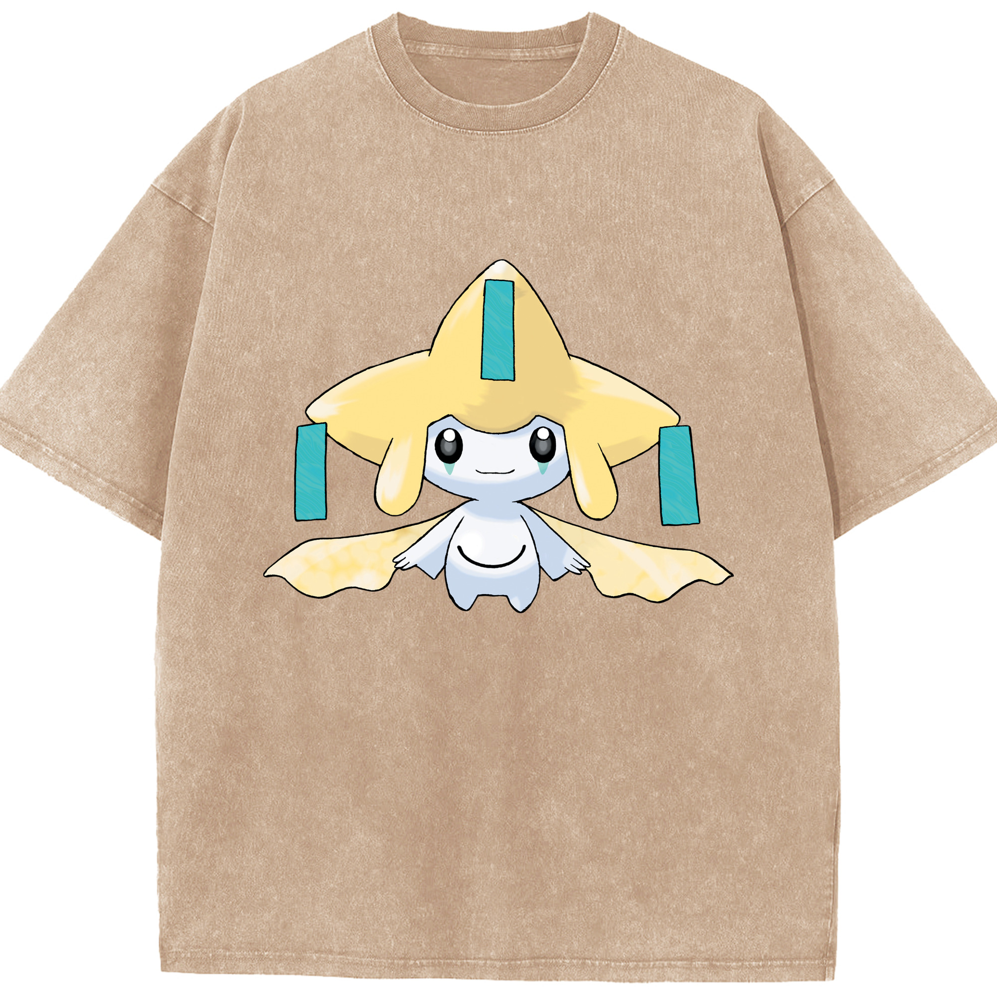 （画像用） ポケットモンスター Pokémon 綿100% ヴィンテージ風 半袖Tシャツ（フロントプリント）