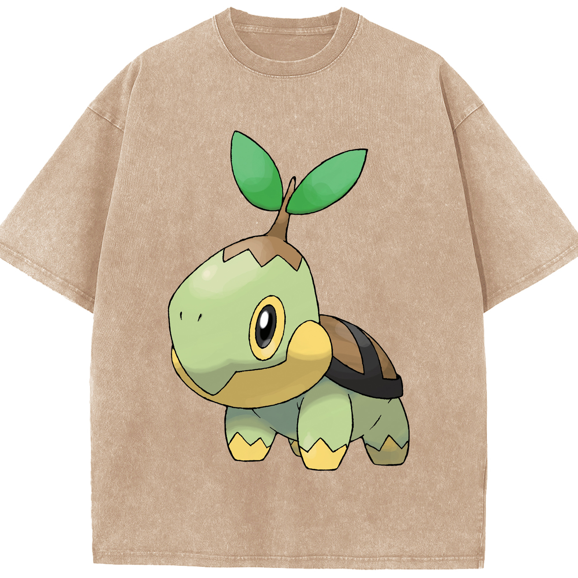 （画像用） ポケットモンスター Pokémon 綿100% ヴィンテージ風 半袖Tシャツ（フロントプリント）