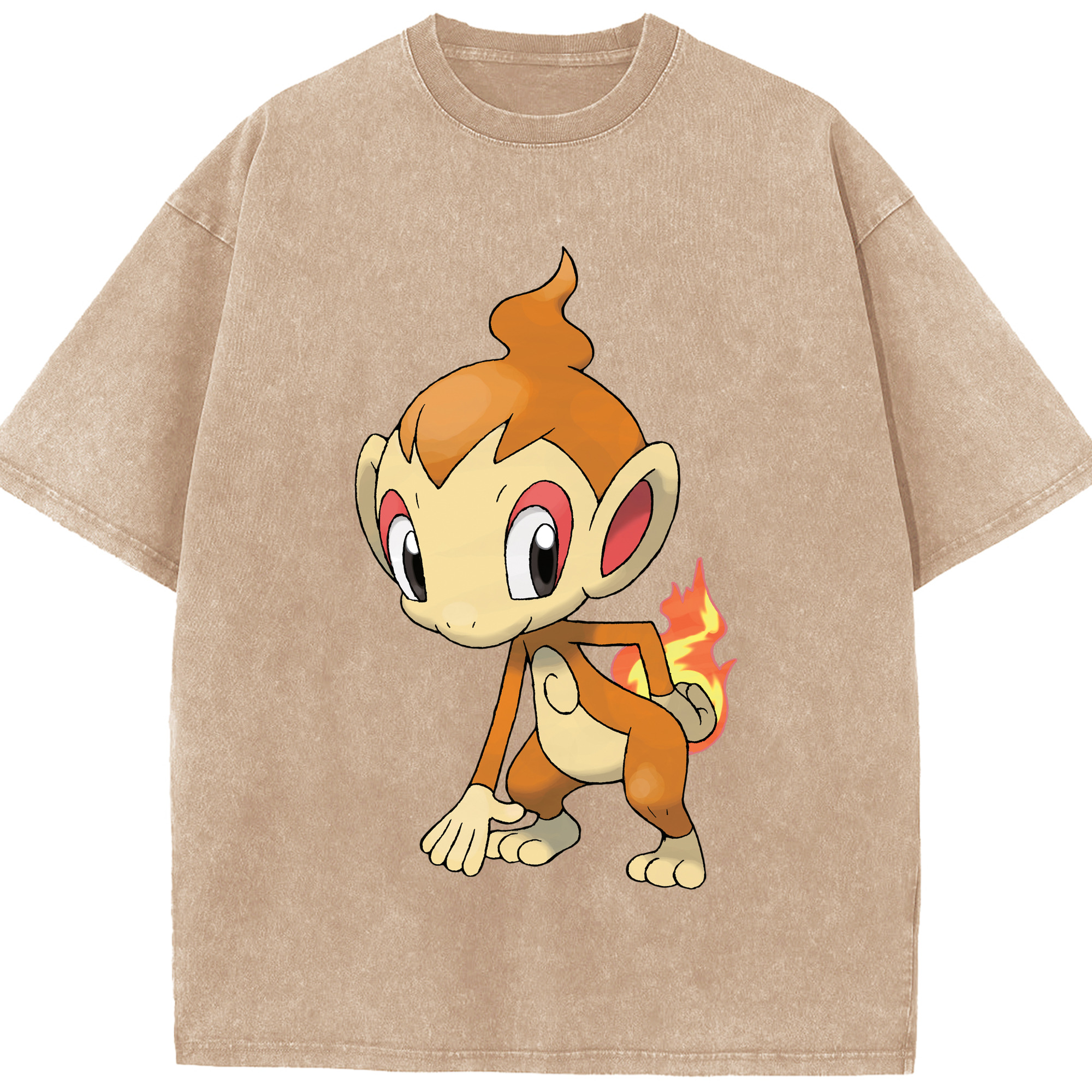 （画像用） ポケットモンスター Pokémon 綿100% ヴィンテージ風 半袖Tシャツ（フロントプリント）