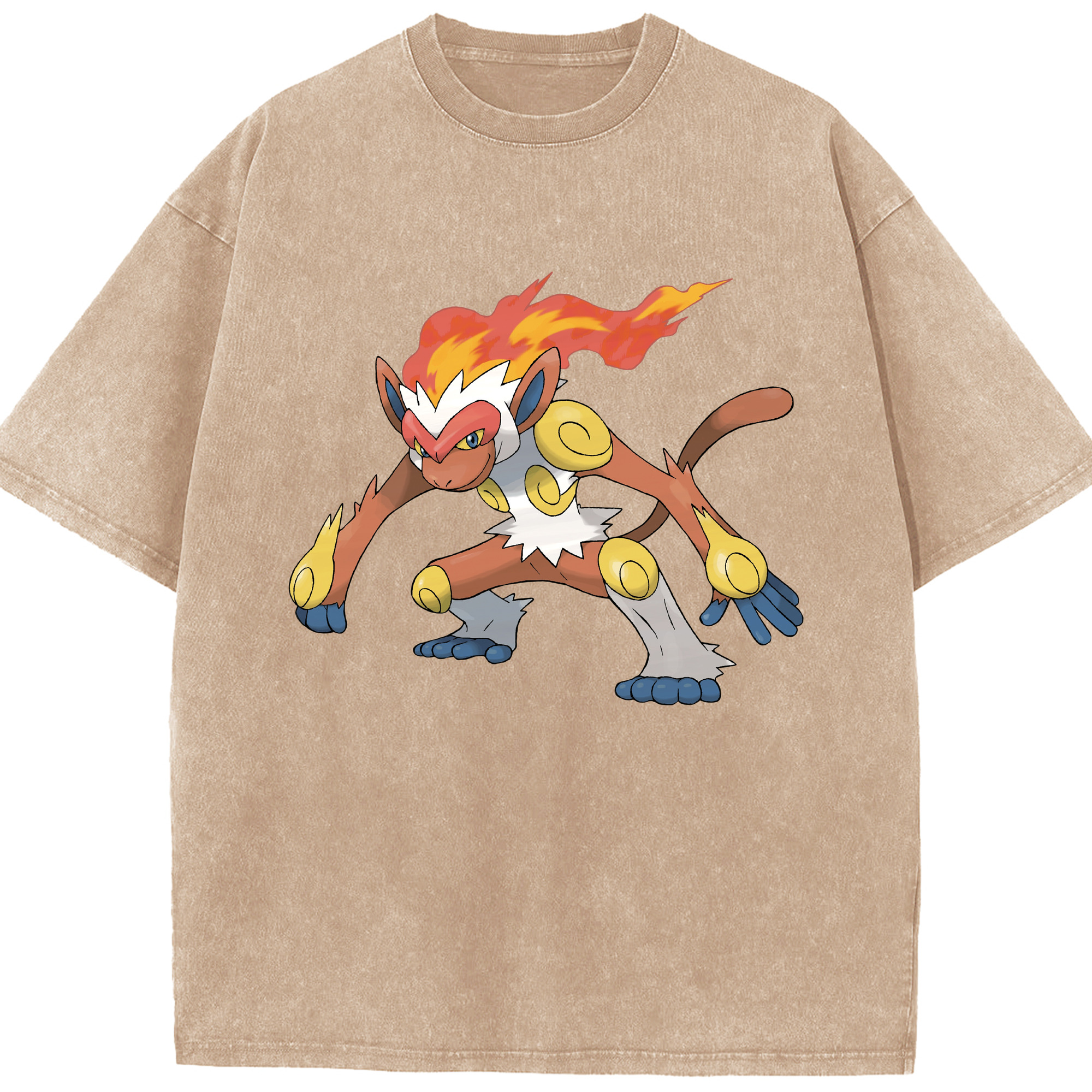 （画像用） ポケットモンスター Pokémon 綿100% ヴィンテージ風 半袖Tシャツ（フロントプリント）