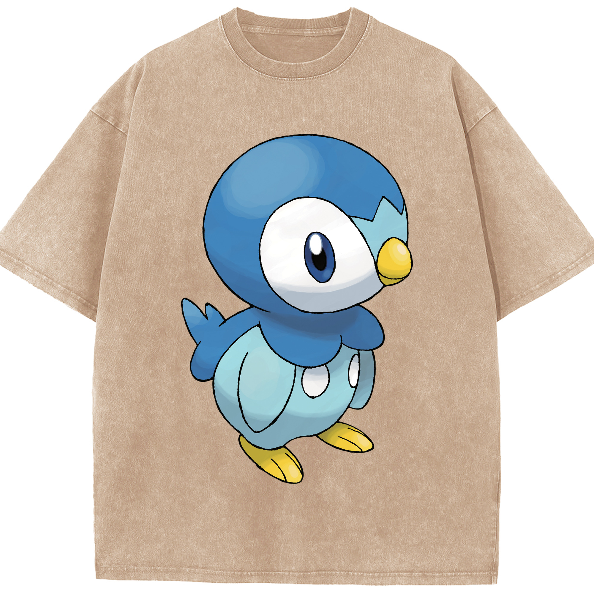（画像用） ポケットモンスター Pokémon 綿100% ヴィンテージ風 半袖Tシャツ（フロントプリント）