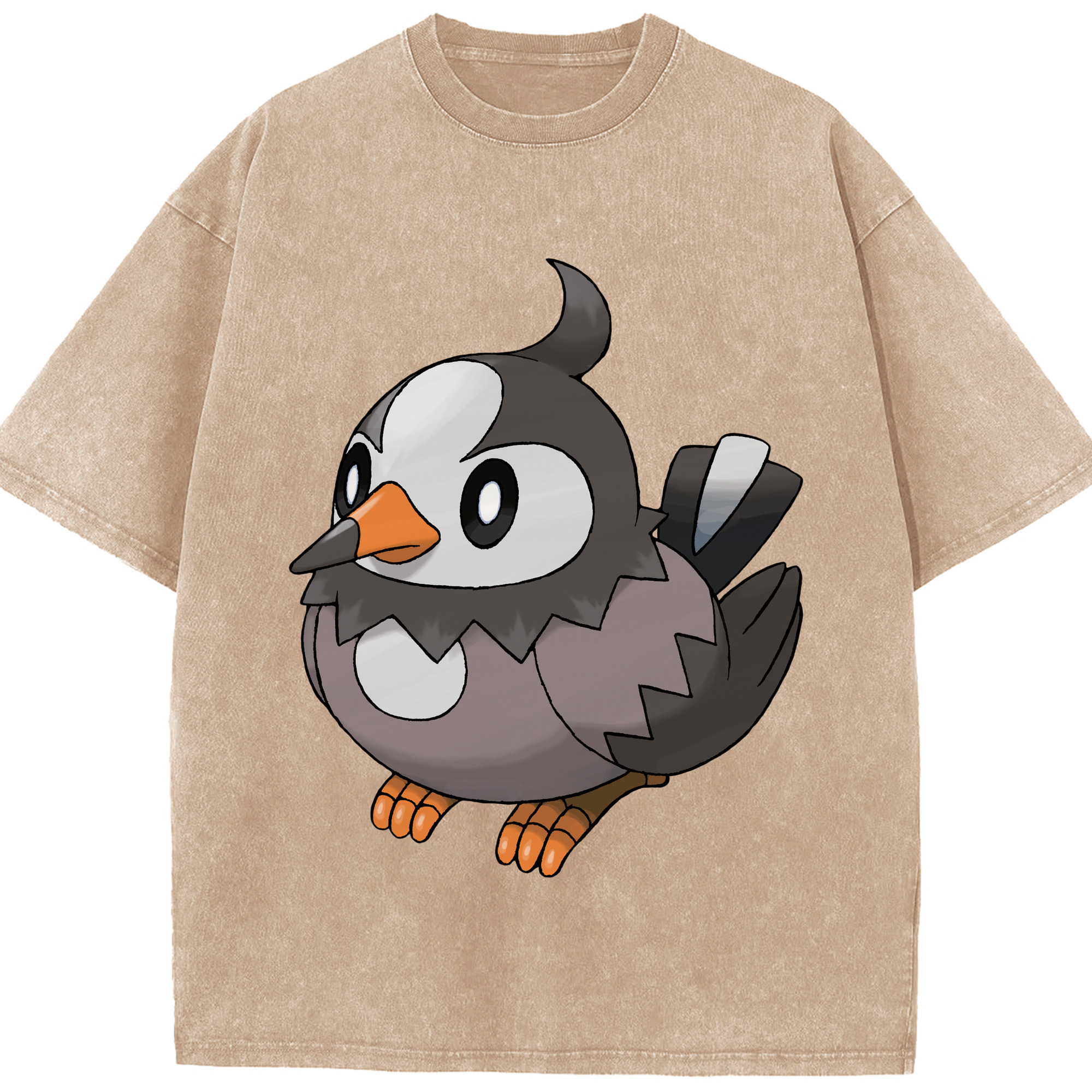 （画像用） ポケットモンスター Pokémon 綿100% ヴィンテージ風 半袖Tシャツ（フロントプリント）