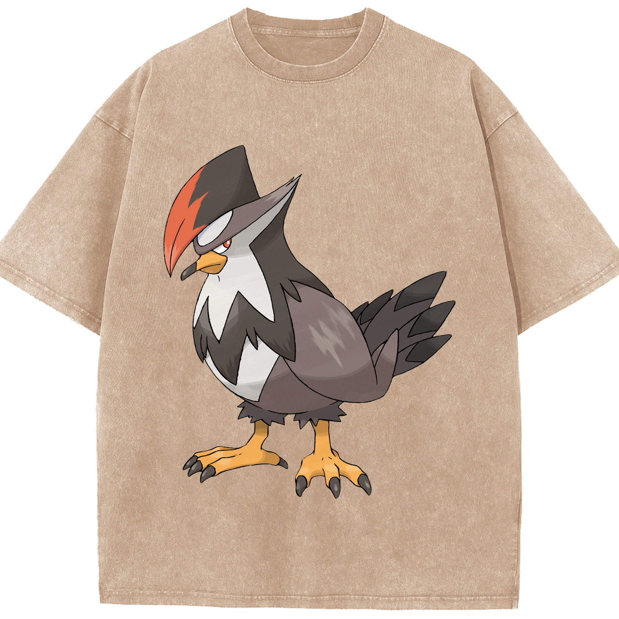 （画像用） ポケットモンスター Pokémon 綿100% ヴィンテージ風 半袖Tシャツ（フロントプリント）