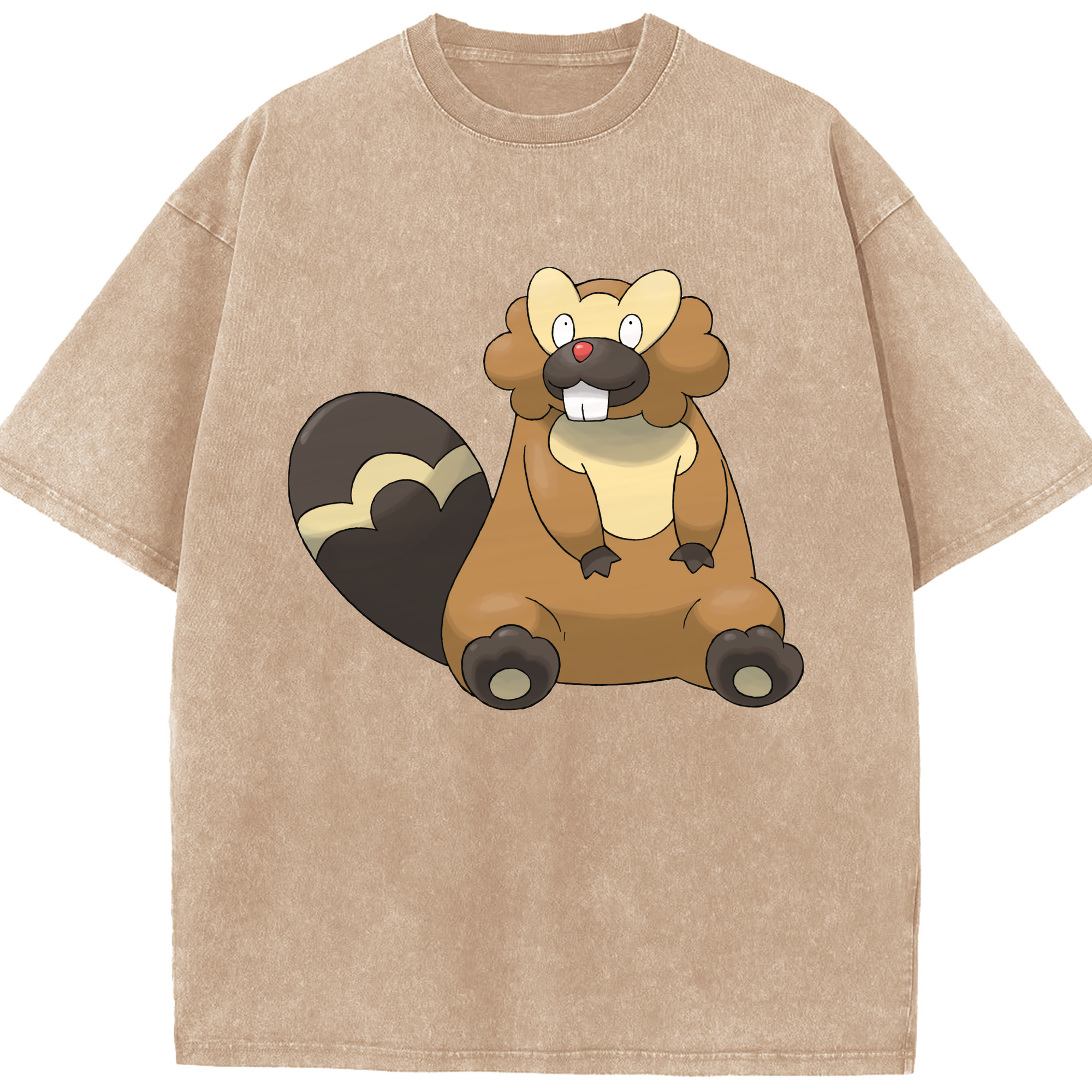 （画像用） ポケットモンスター Pokémon 綿100% ヴィンテージ風 半袖Tシャツ（フロントプリント）