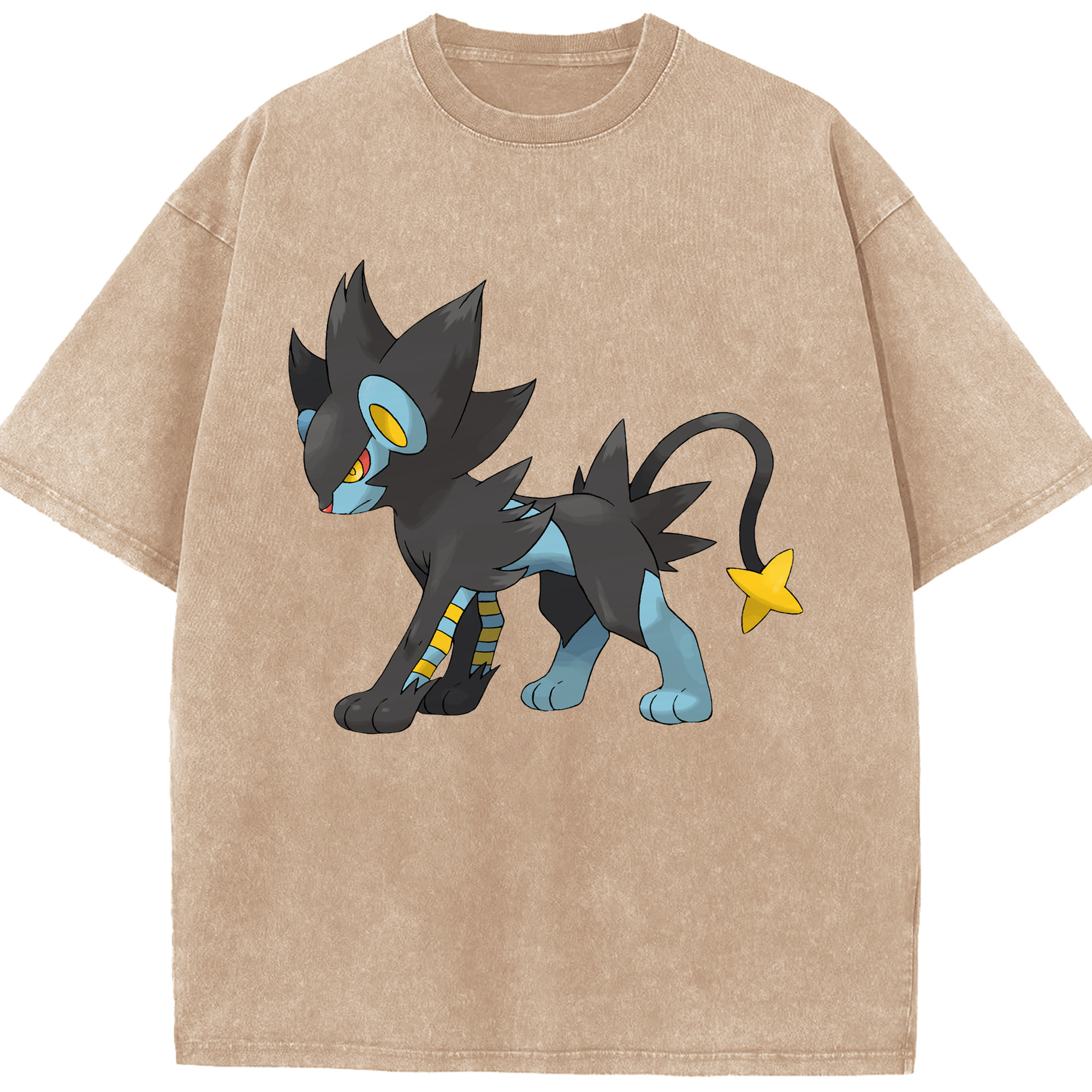 （画像用） ポケットモンスター Pokémon 綿100% ヴィンテージ風 半袖Tシャツ（フロントプリント）