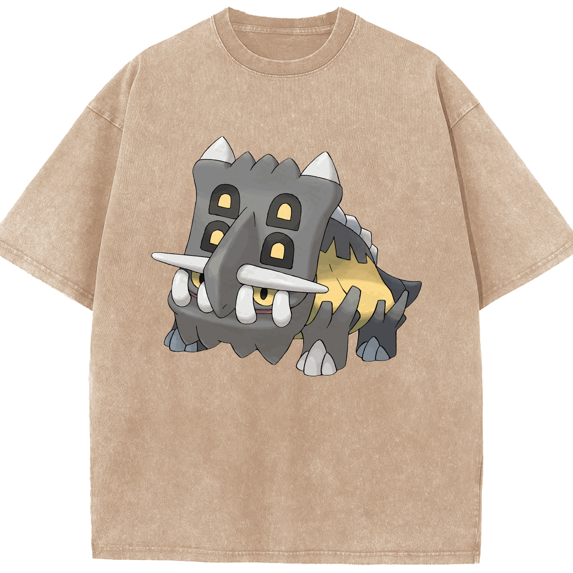 （画像用） ポケットモンスター Pokémon 綿100% ヴィンテージ風 半袖Tシャツ（フロントプリント）