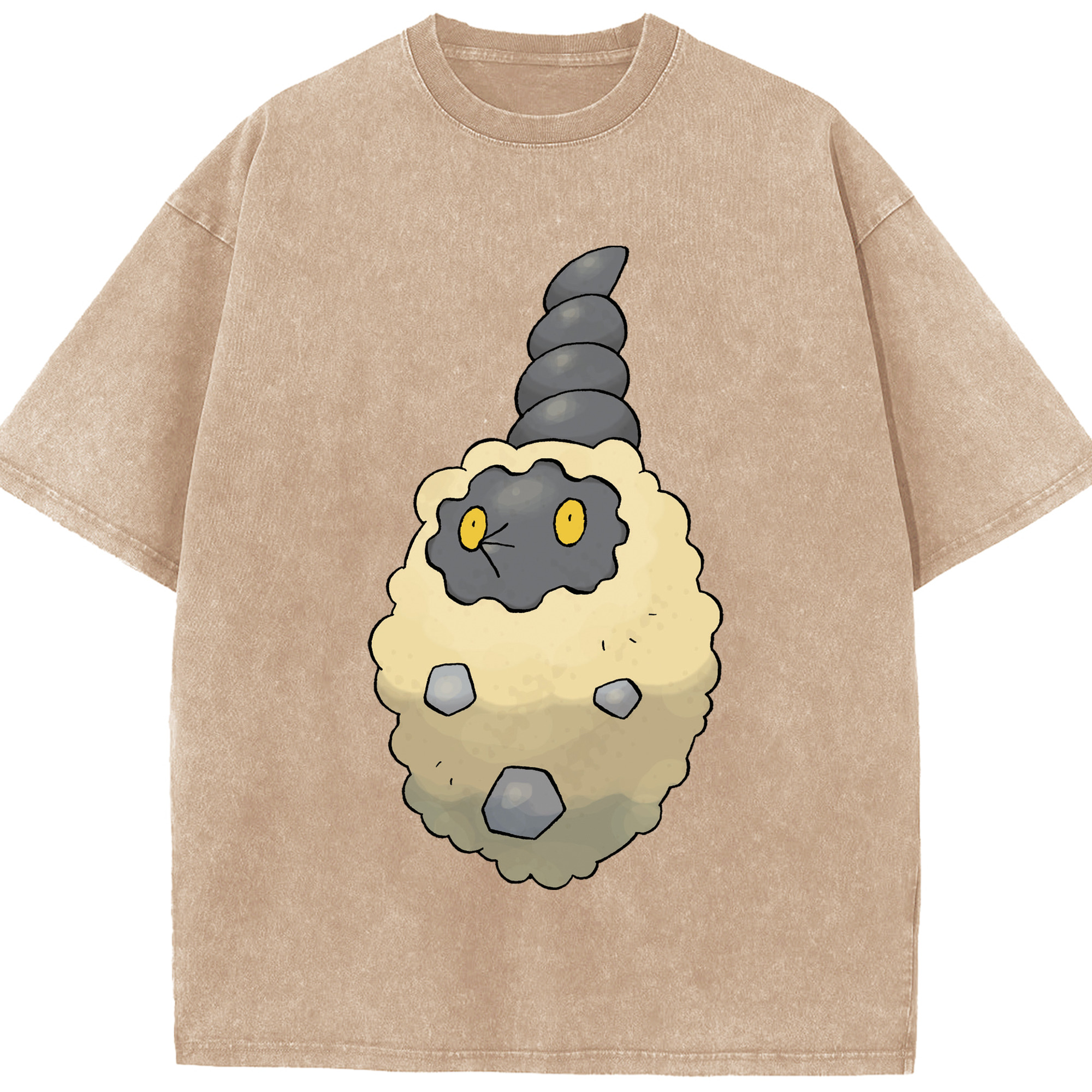 （画像用） ポケットモンスター Pokémon 綿100% ヴィンテージ風 半袖Tシャツ（フロントプリント）