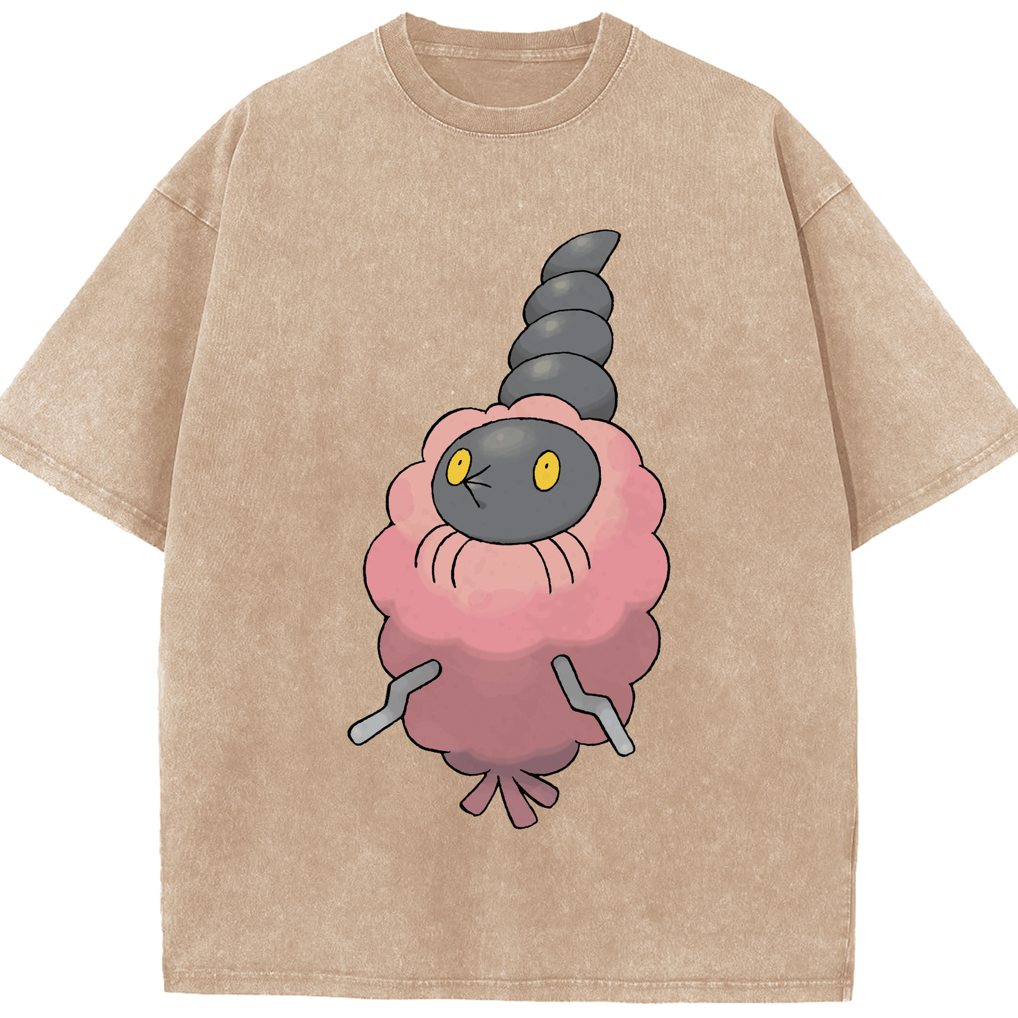 （画像用） ポケットモンスター Pokémon 綿100% ヴィンテージ風 半袖Tシャツ（フロントプリント）